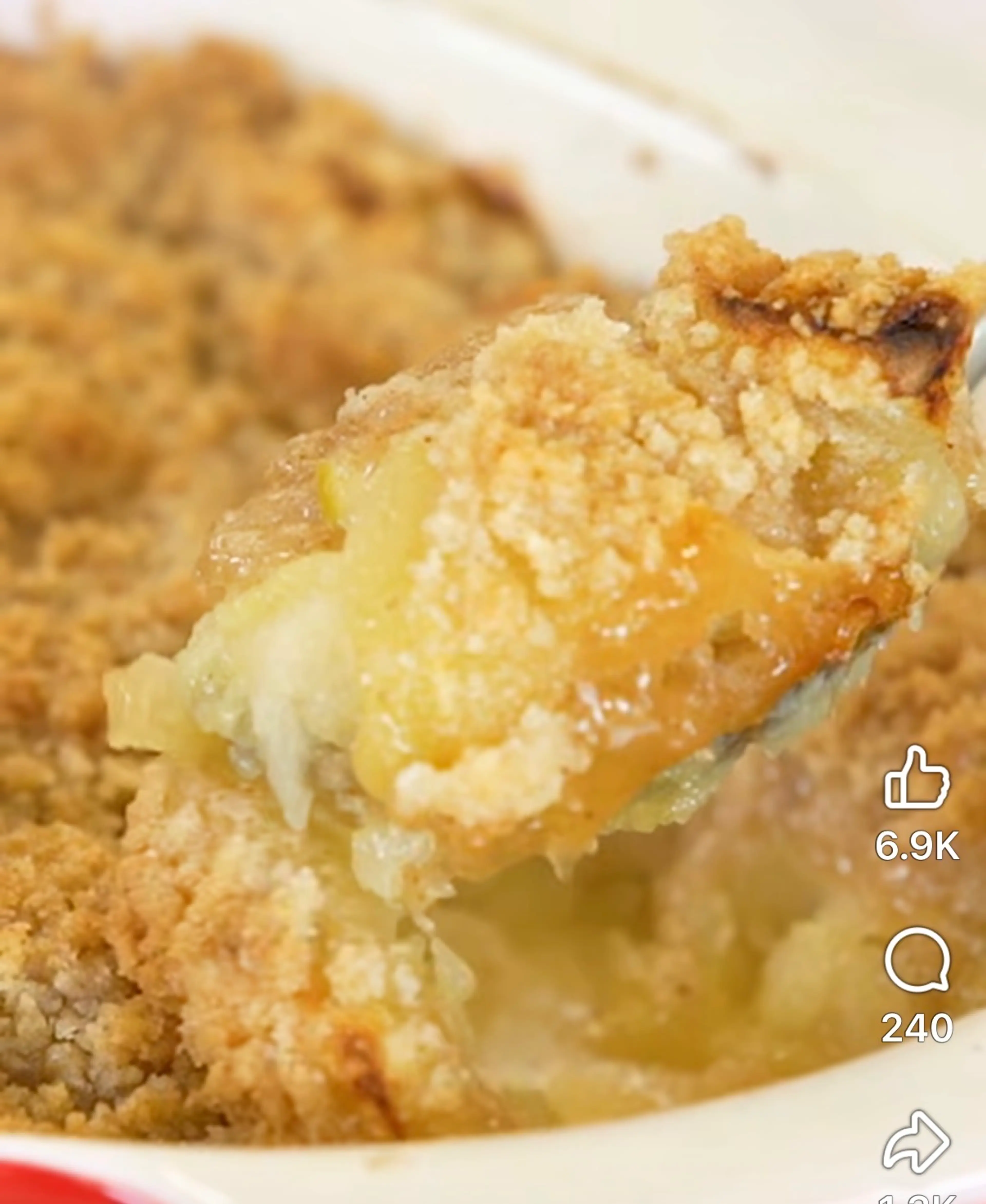 Baked Apple Crumble