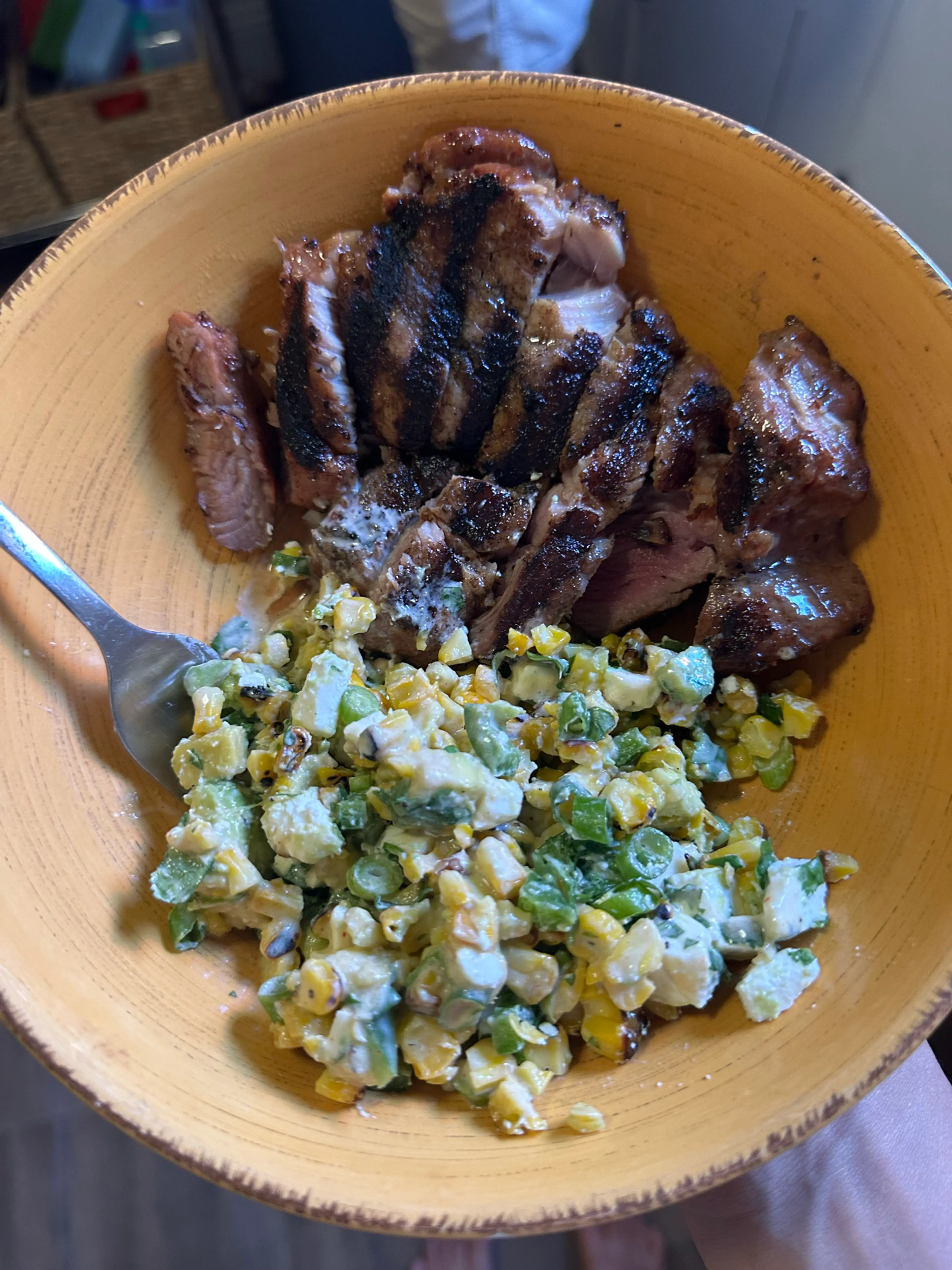 Mexican corn salad