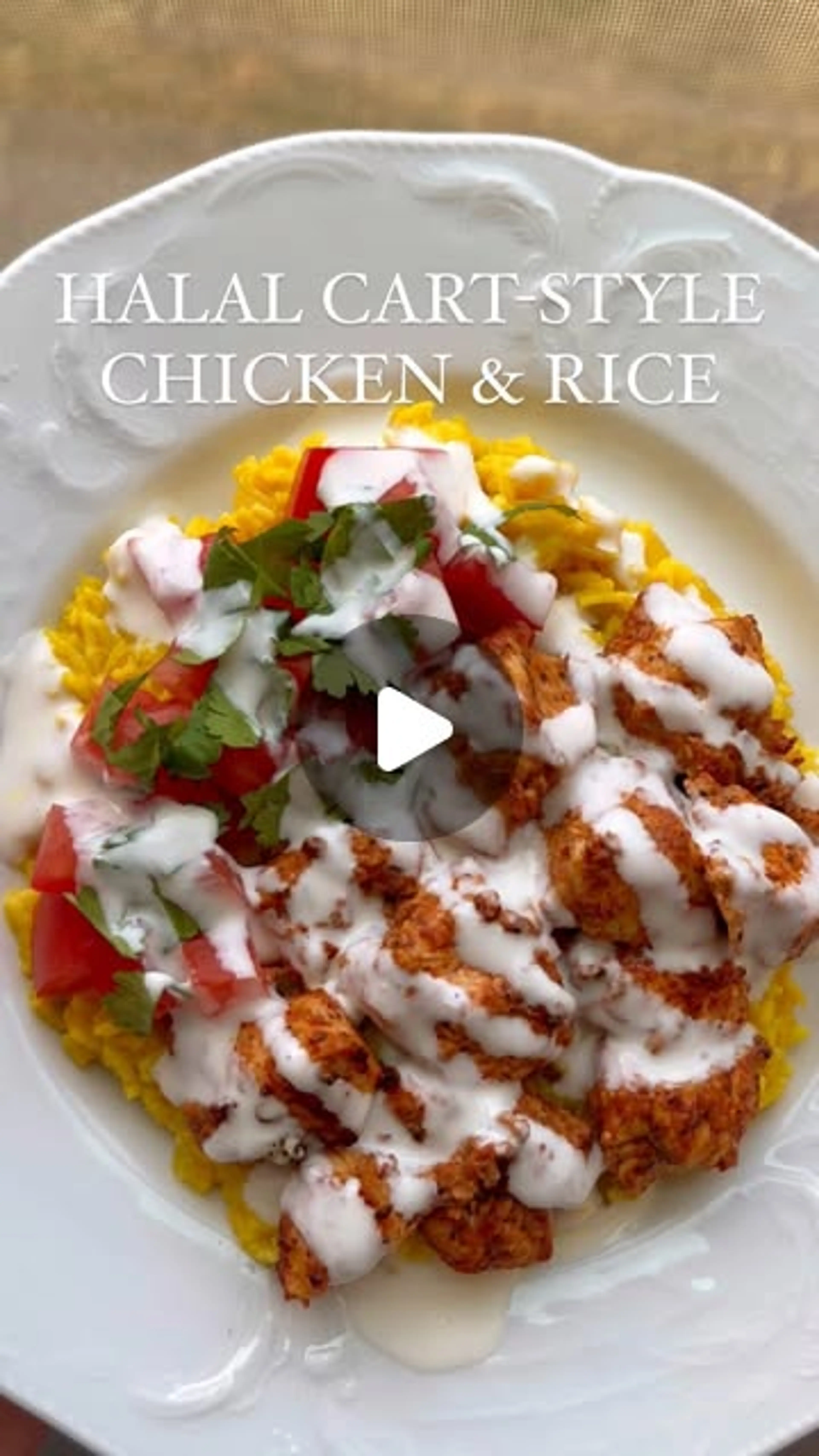 Halal Cart-style Chicken & Rice