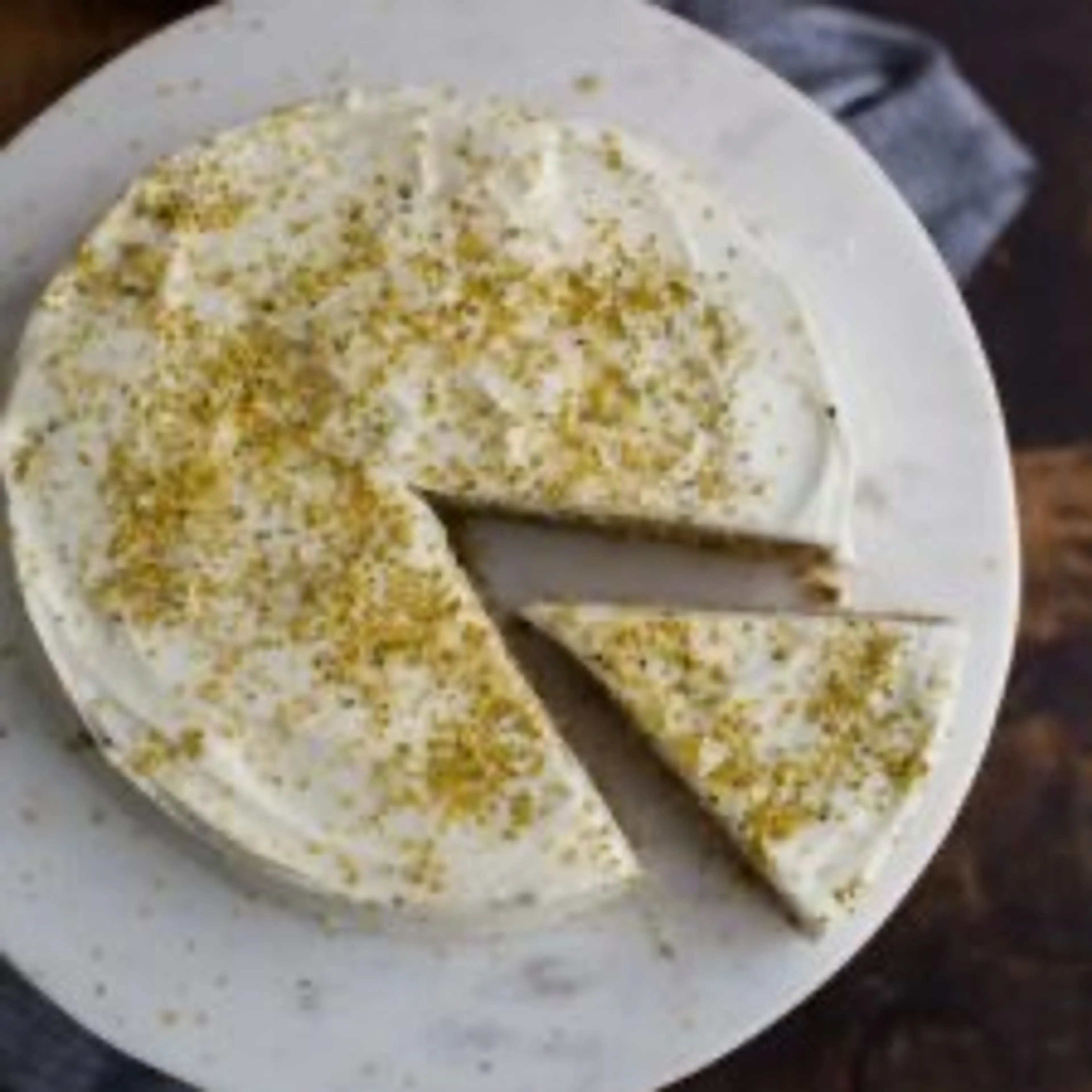 Pistachio Olive Oil Cake