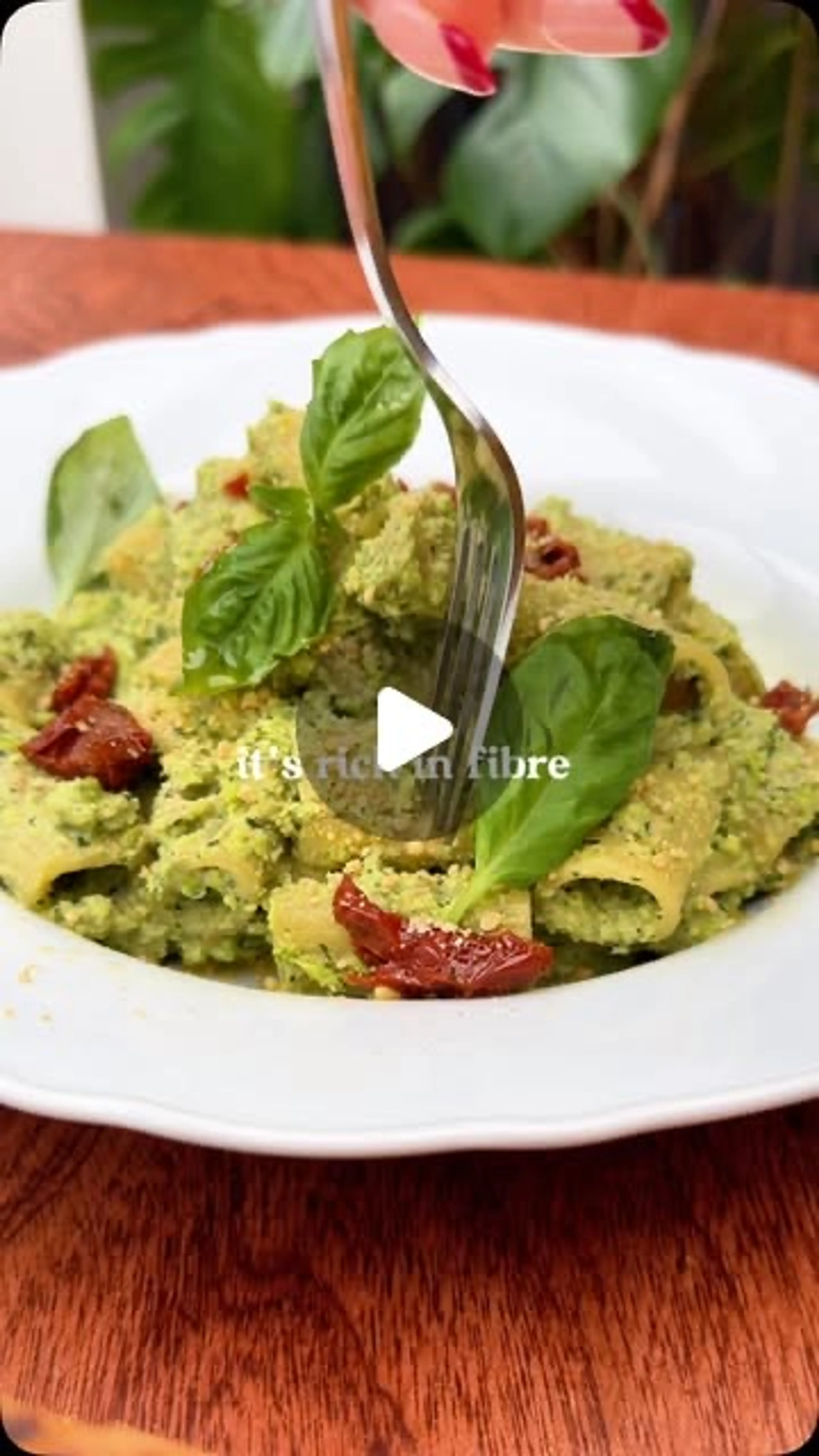 Edamame Pesto Pasta