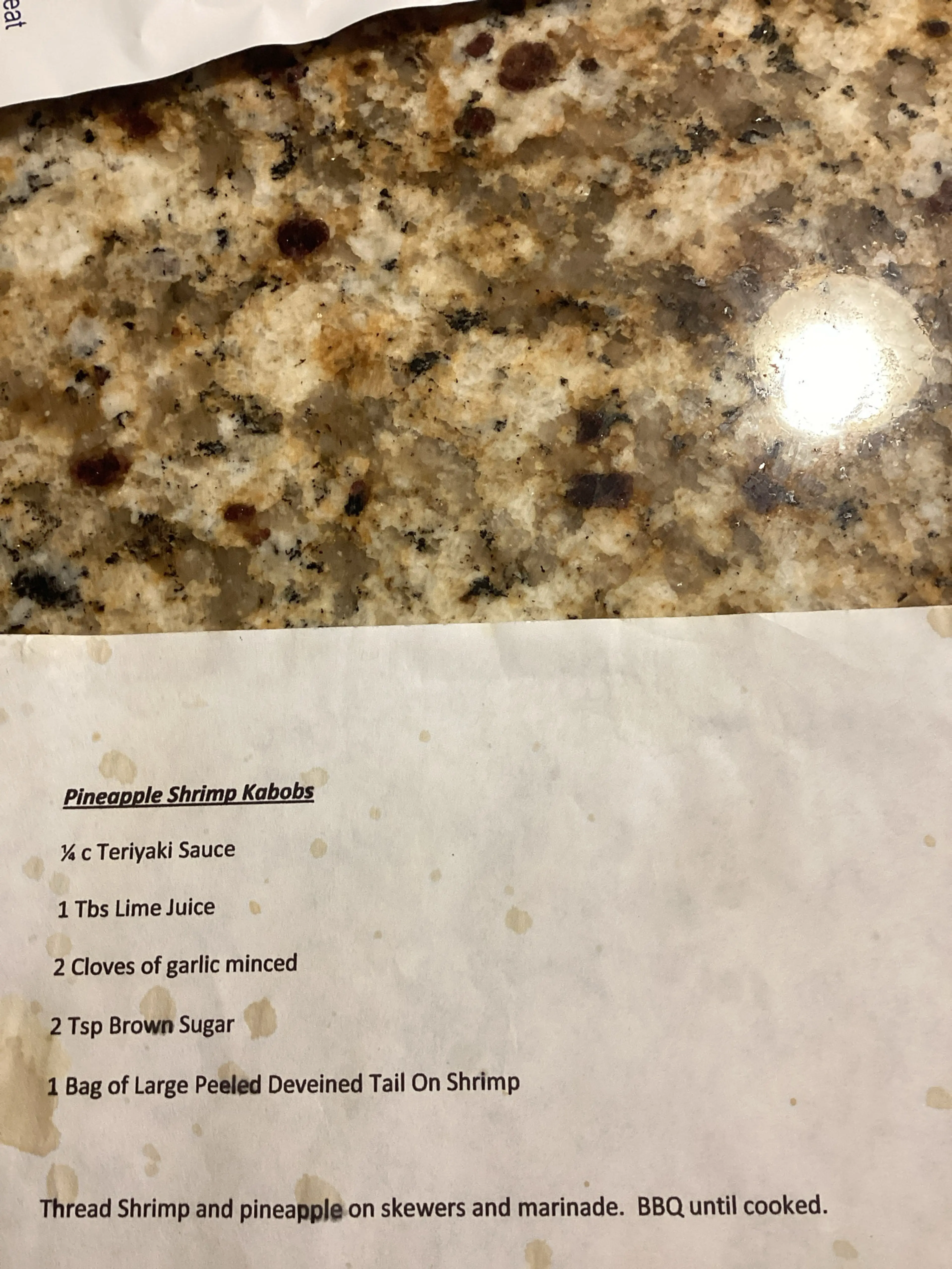 Pineapple Shrimp Kabobs