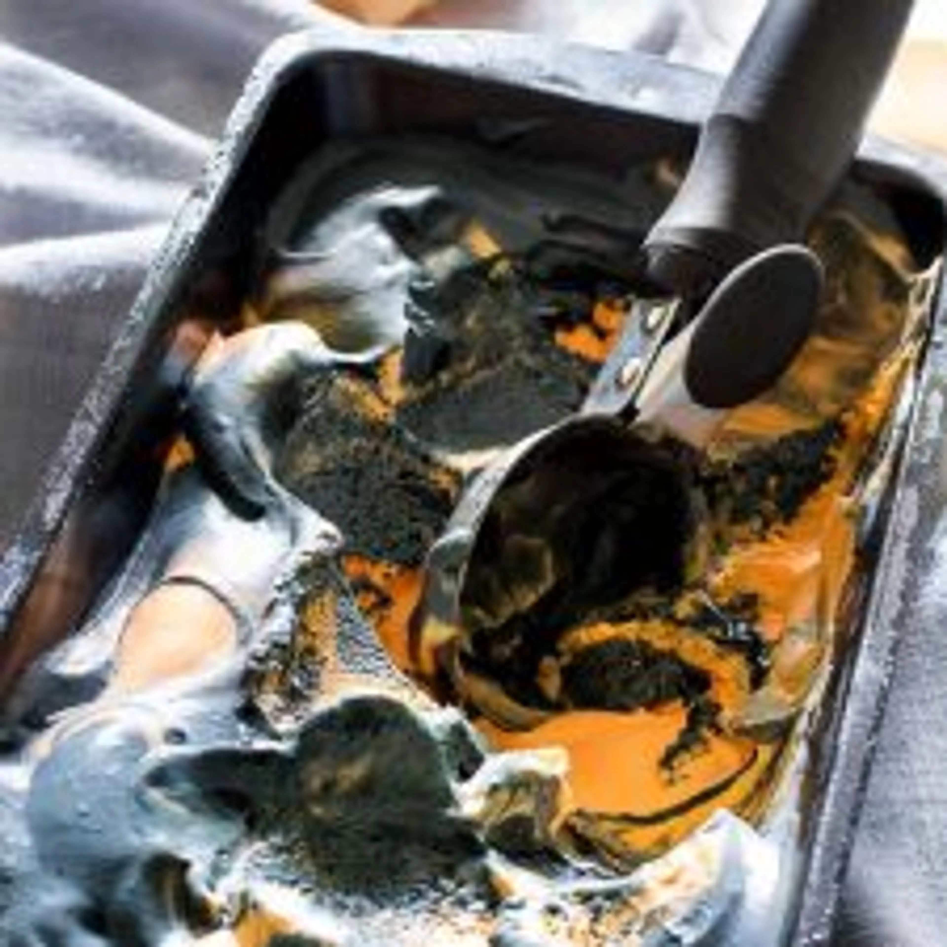 No-Churn Tiger Tail Ice Cream