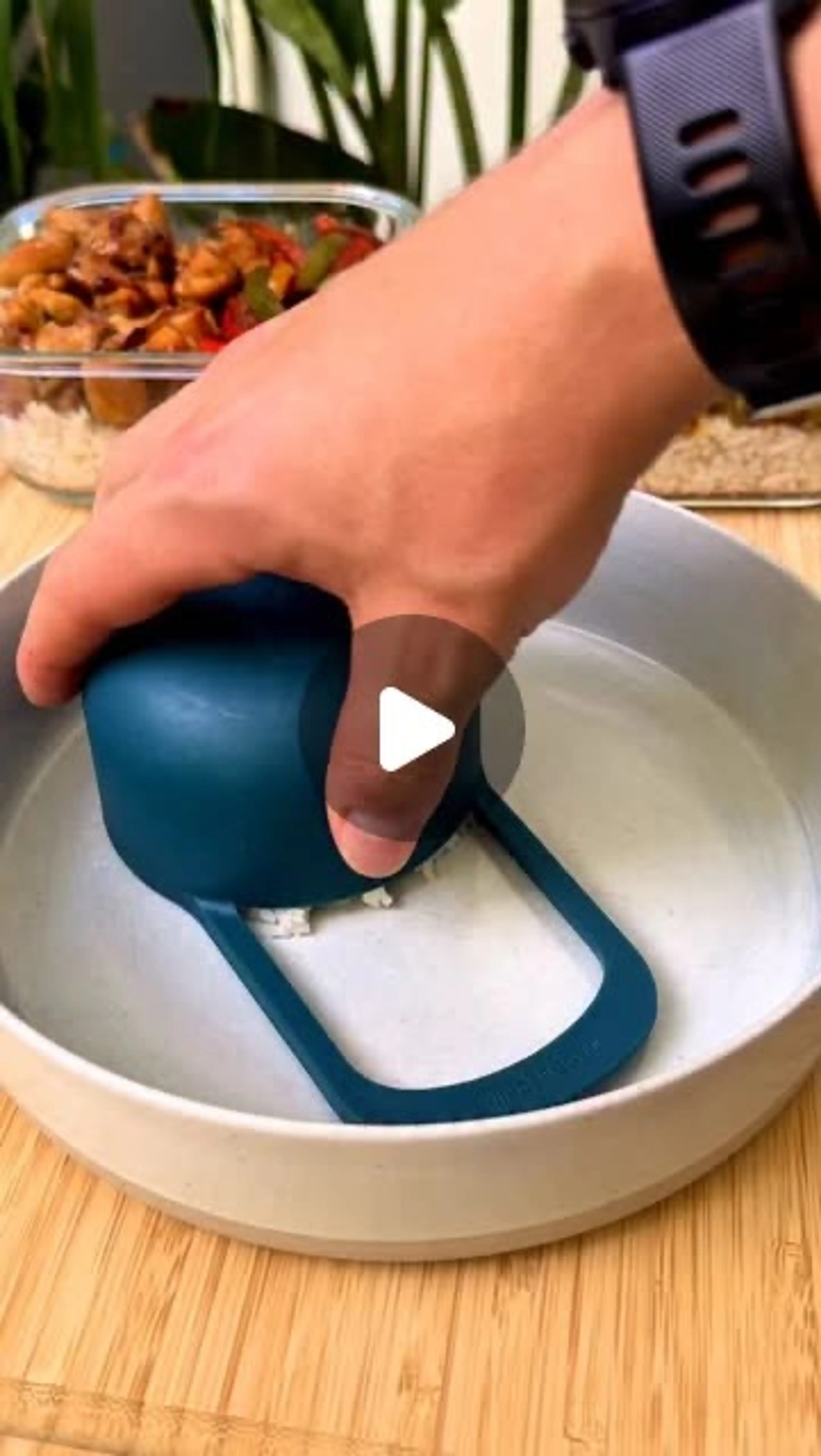 Hot Honey Chicken with a Side of Peppers & Onion