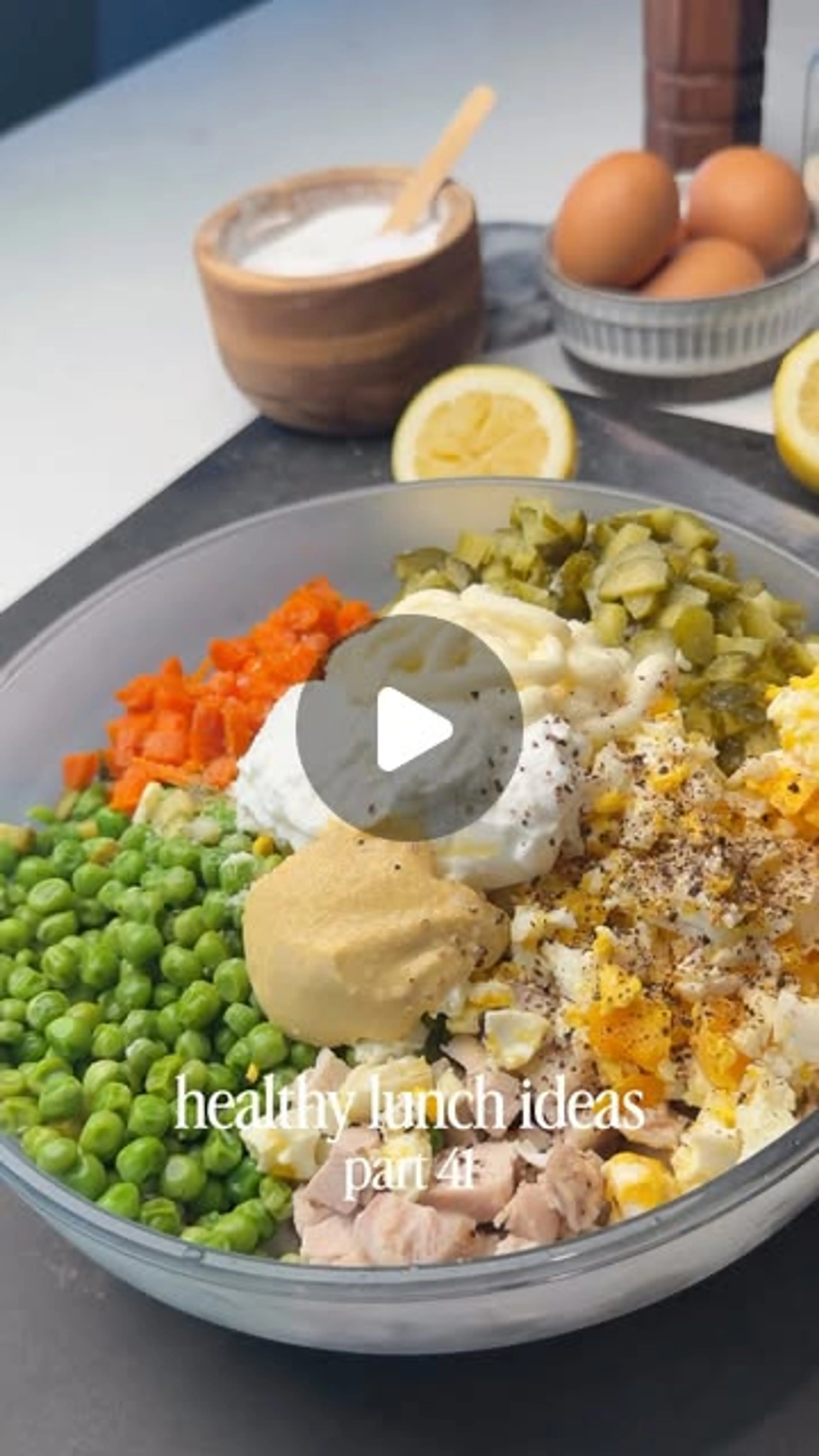 High-protein Chicken Potato Salad