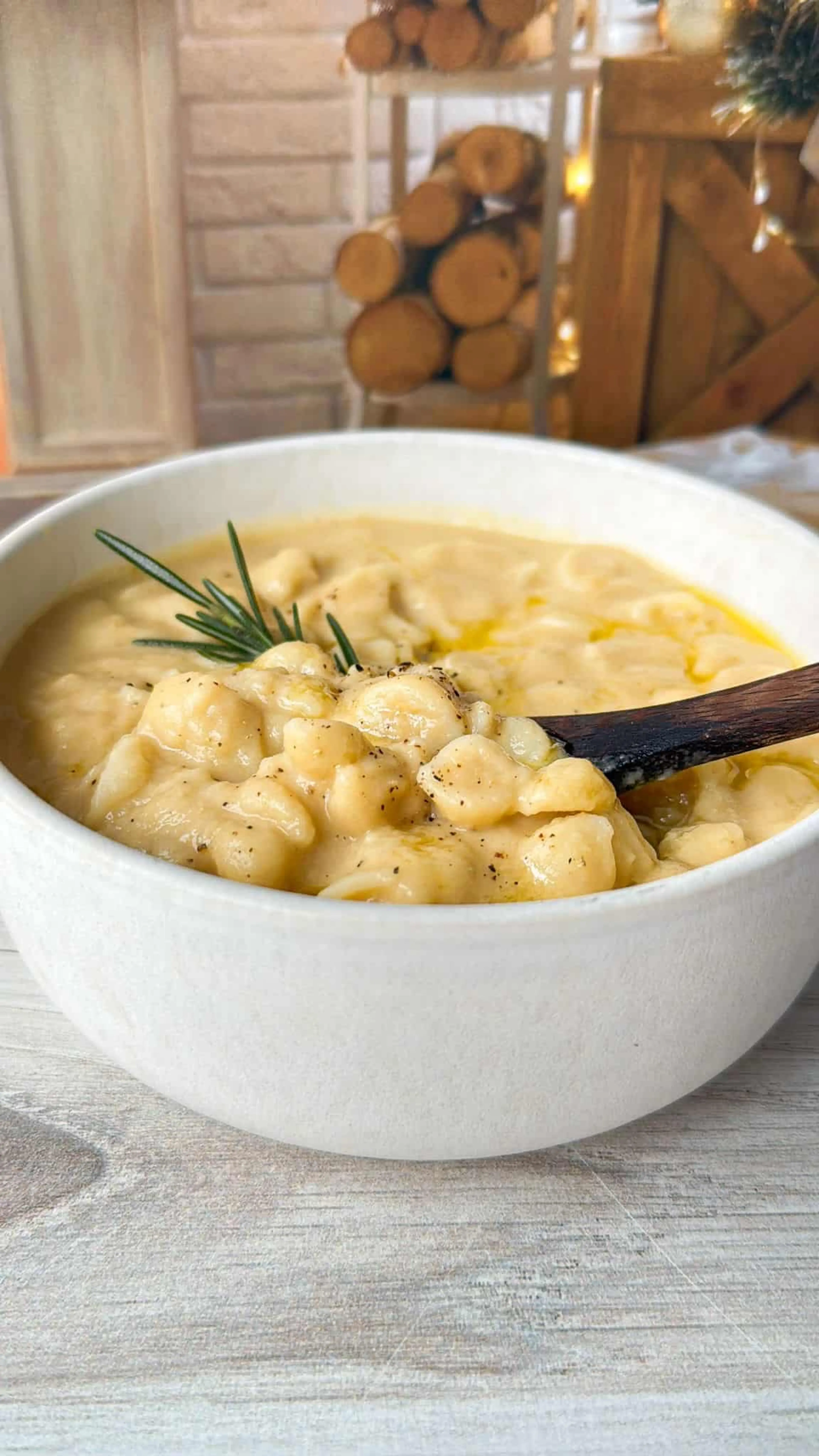 Creamy Chickpea Pasta
