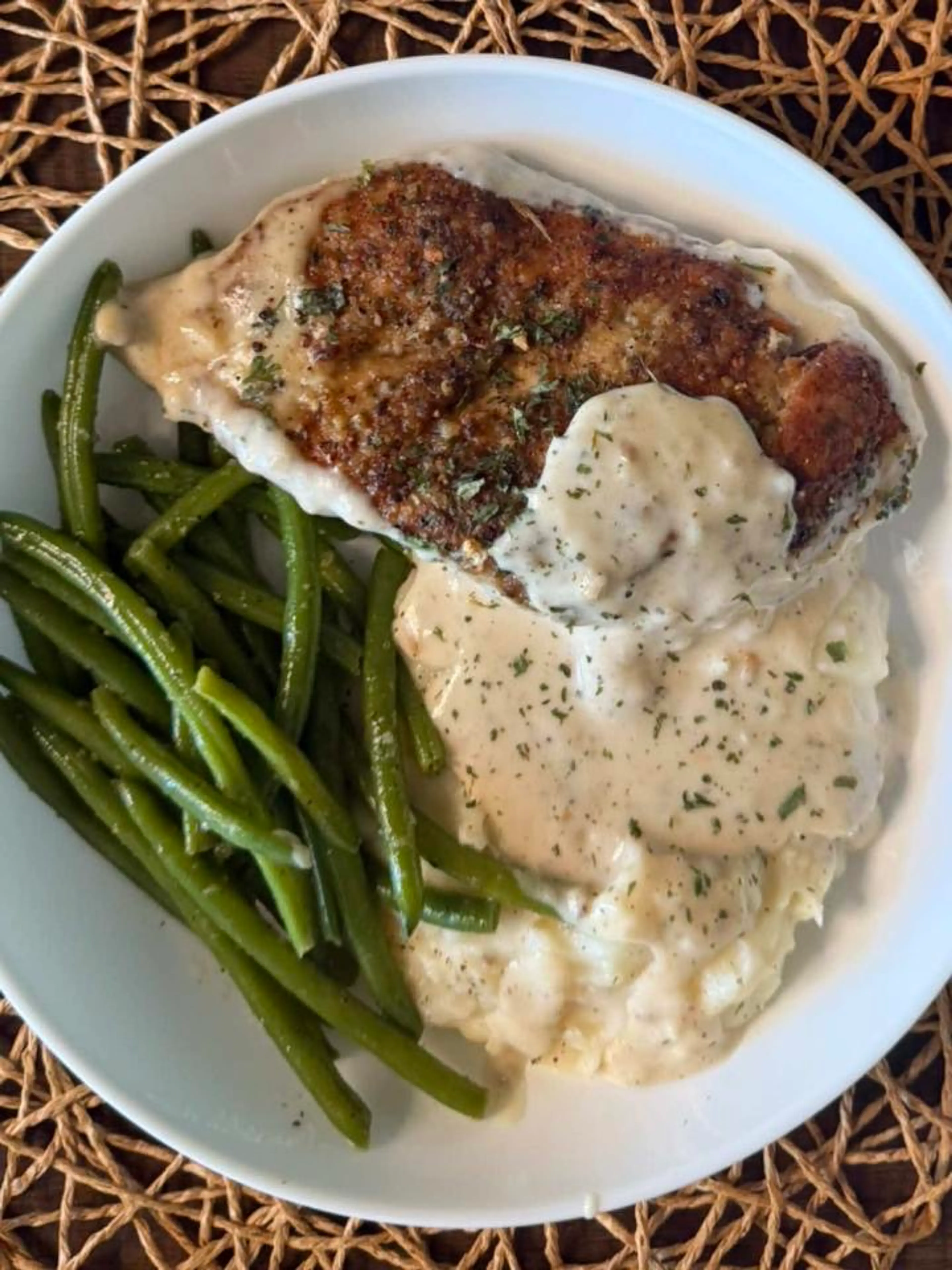 One-pot Creamy Garlic Parmesan Chicken