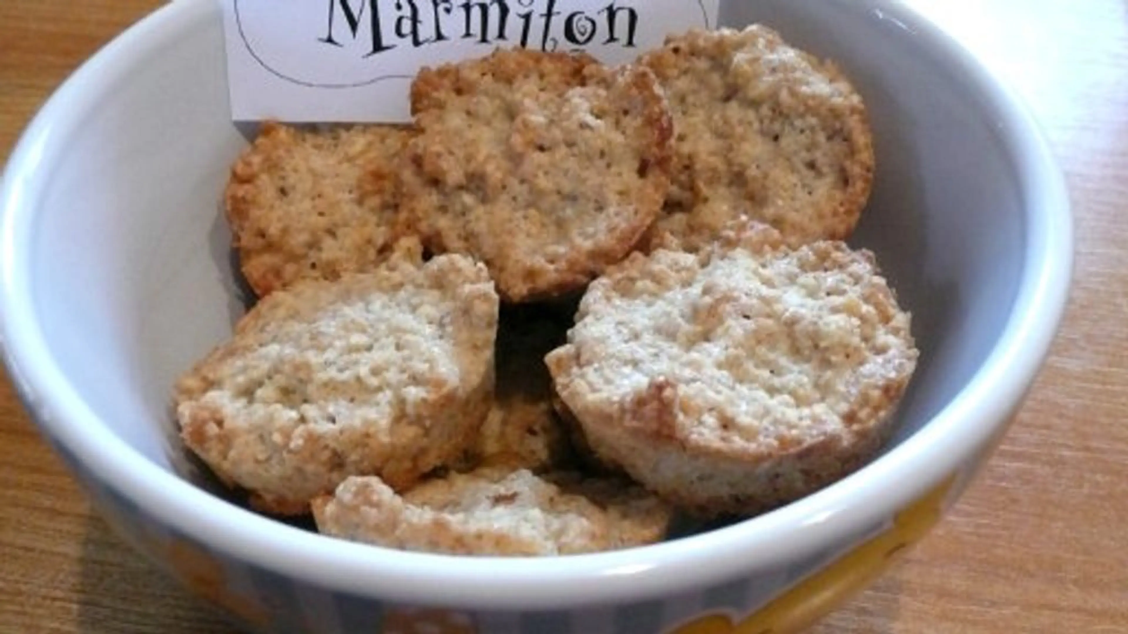 Biscuits croquants aux flocons d'avoine