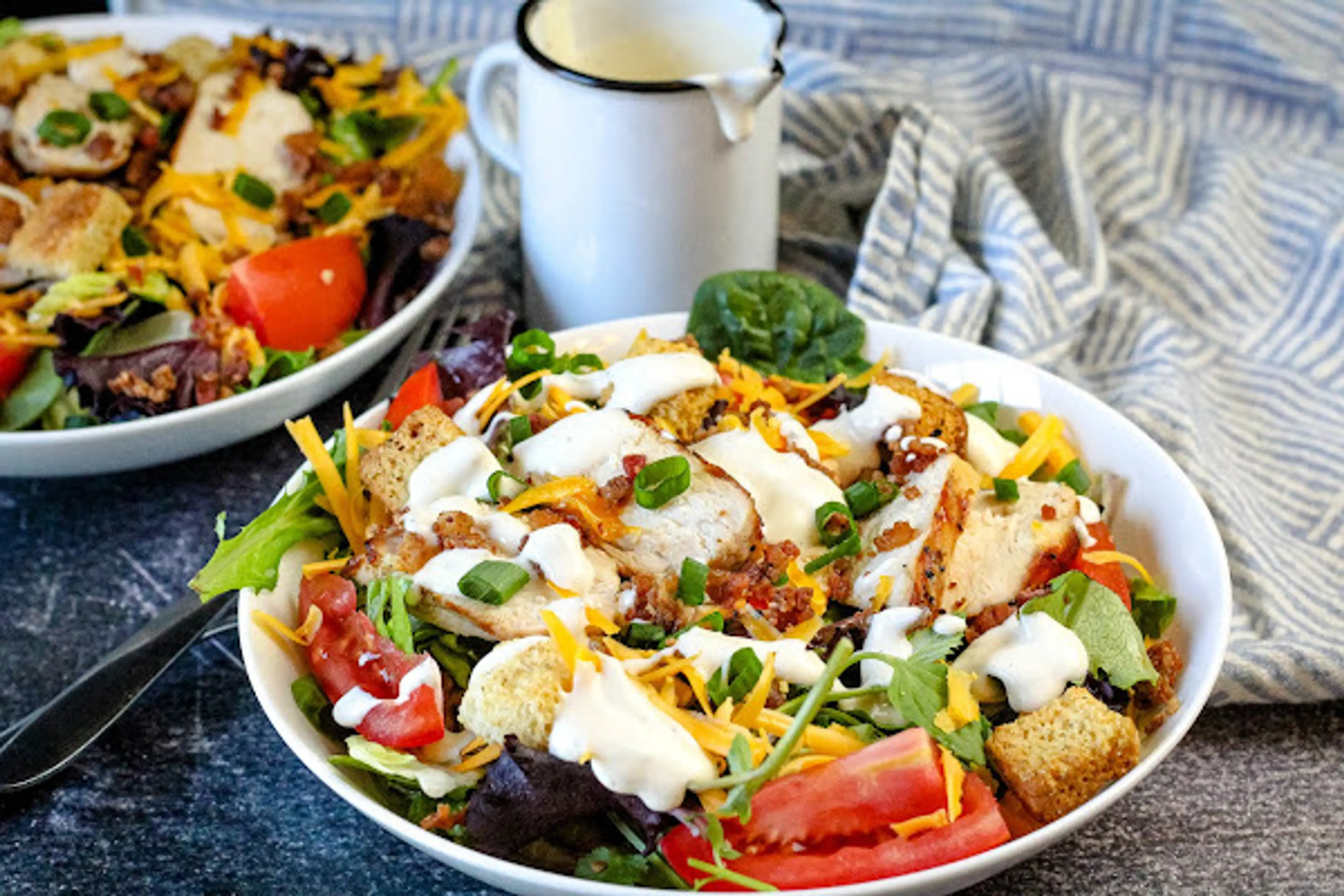 Grilled Chicken Salad, Restaurant Style