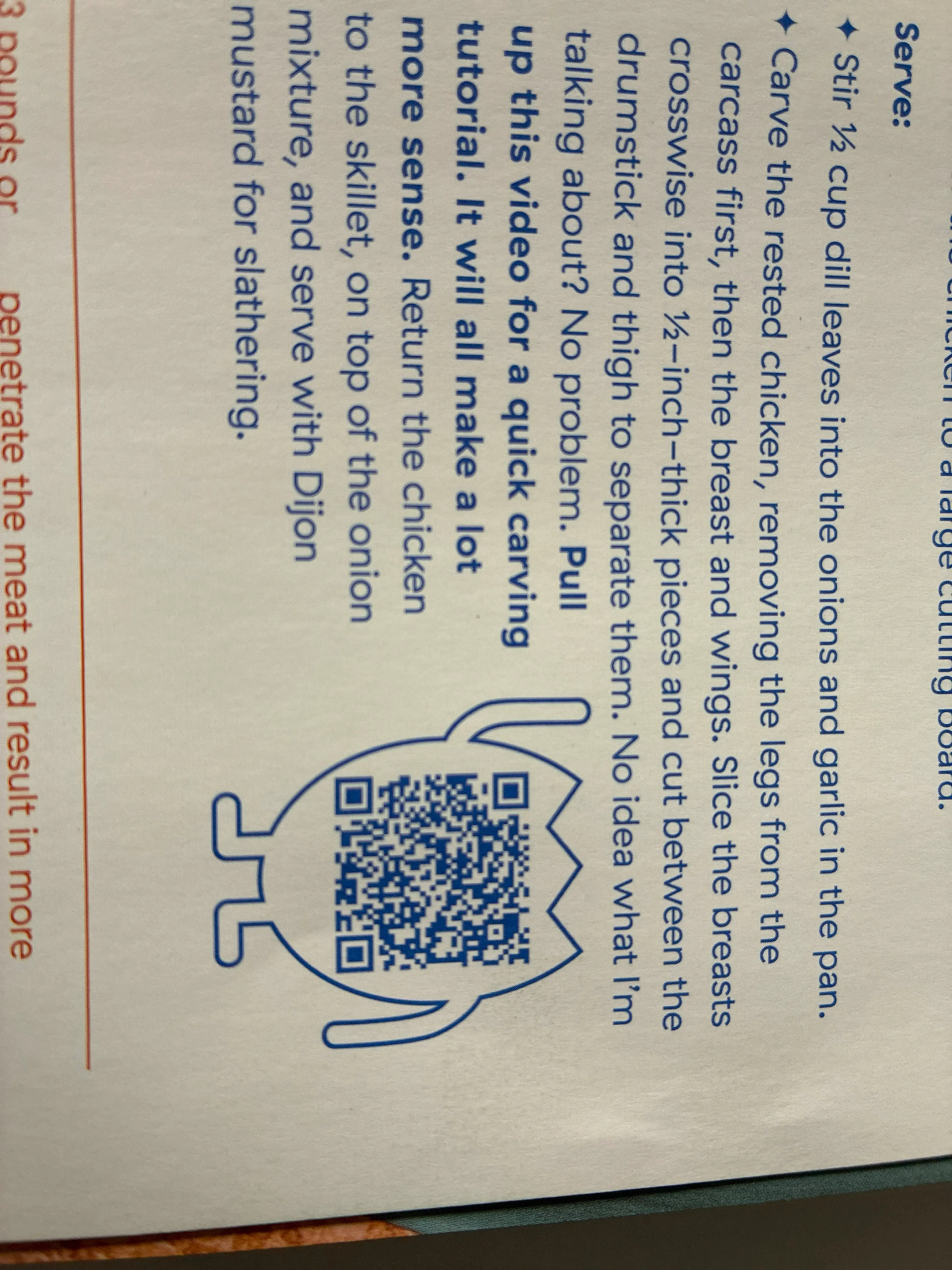 Pastrami Roast Chicken with Schmaltzy Onions and Dill