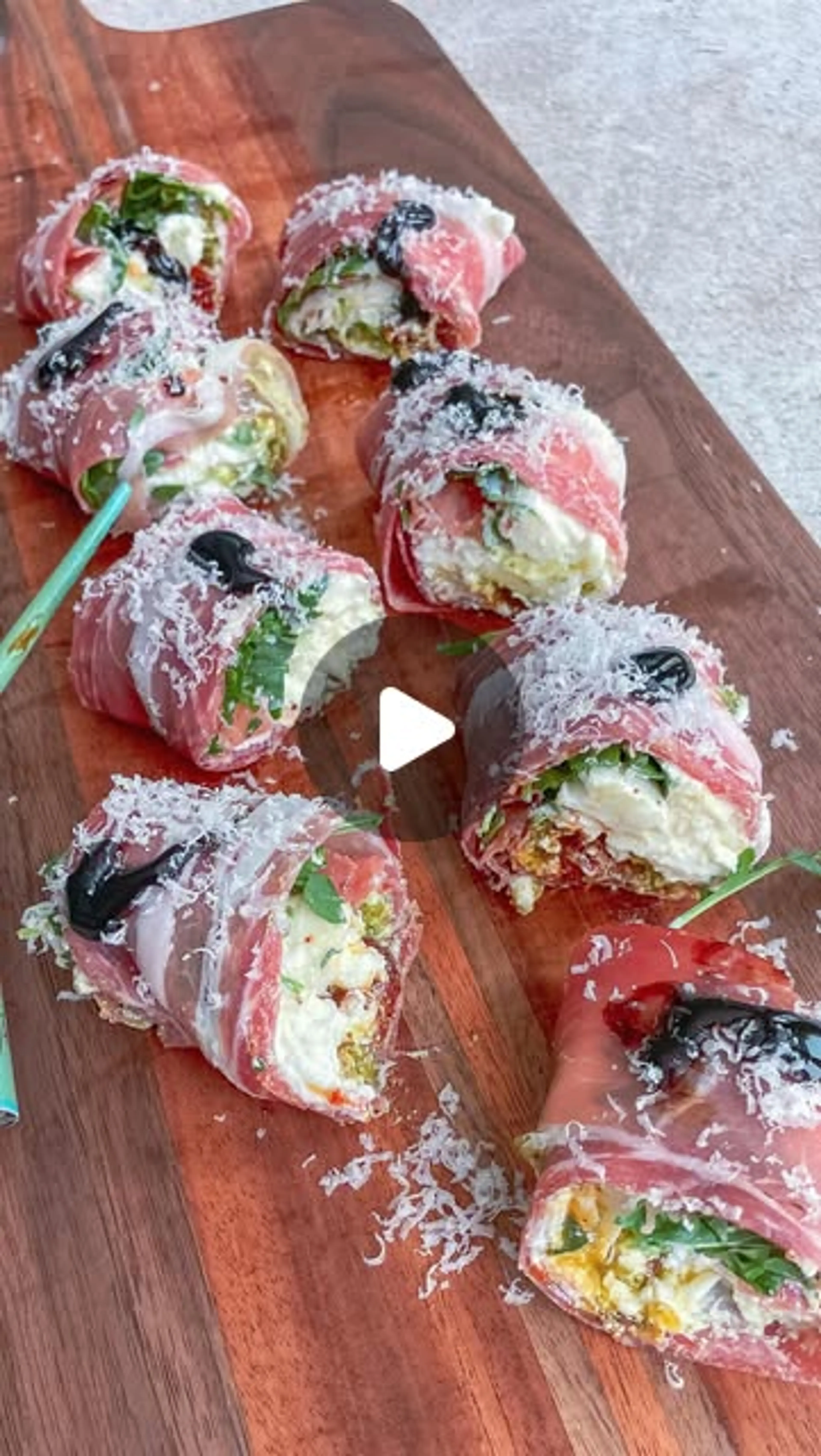 Involtini Prosciutto Ricotta