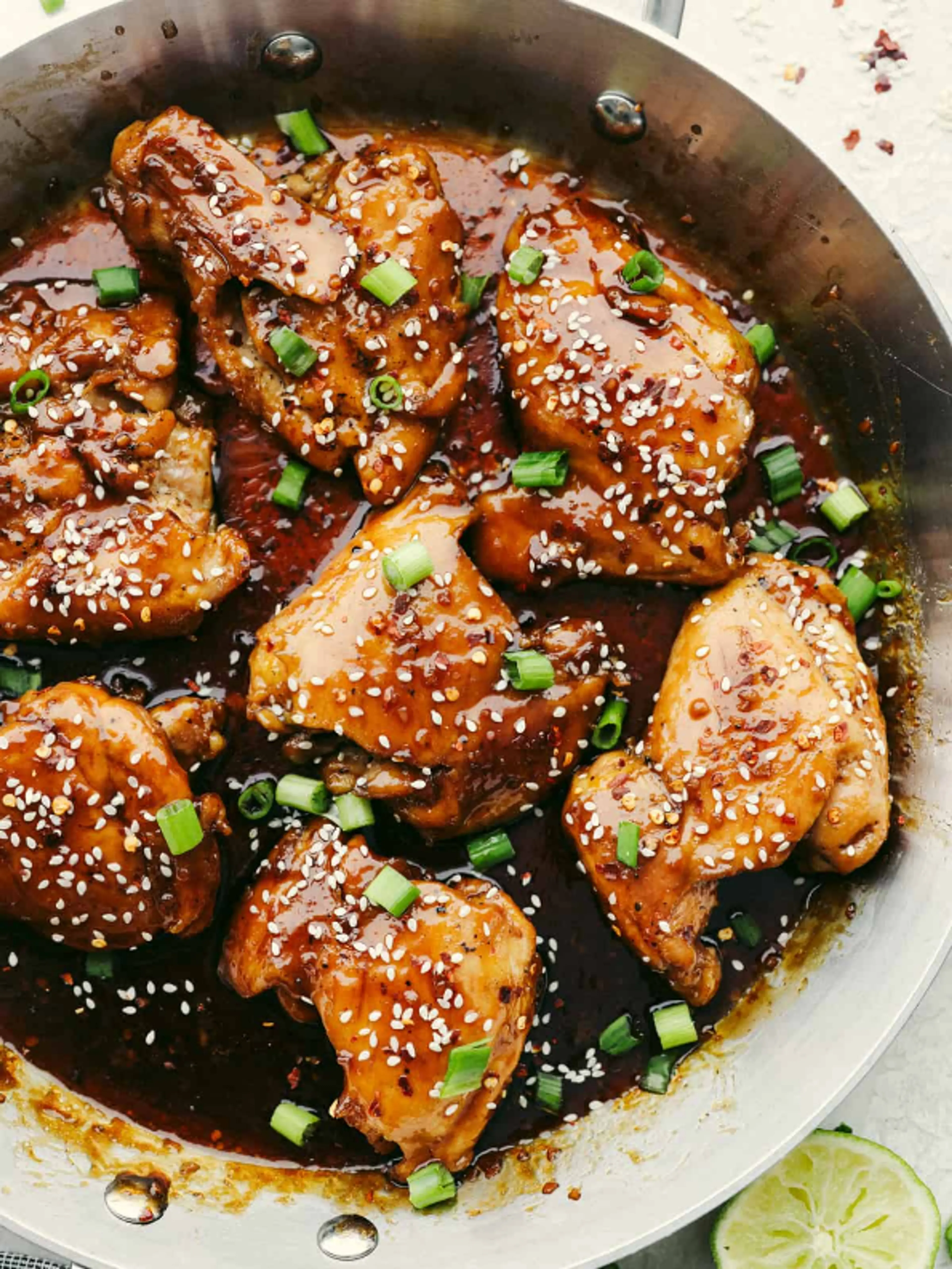 Easy Sticky Asian Glazed Chicken