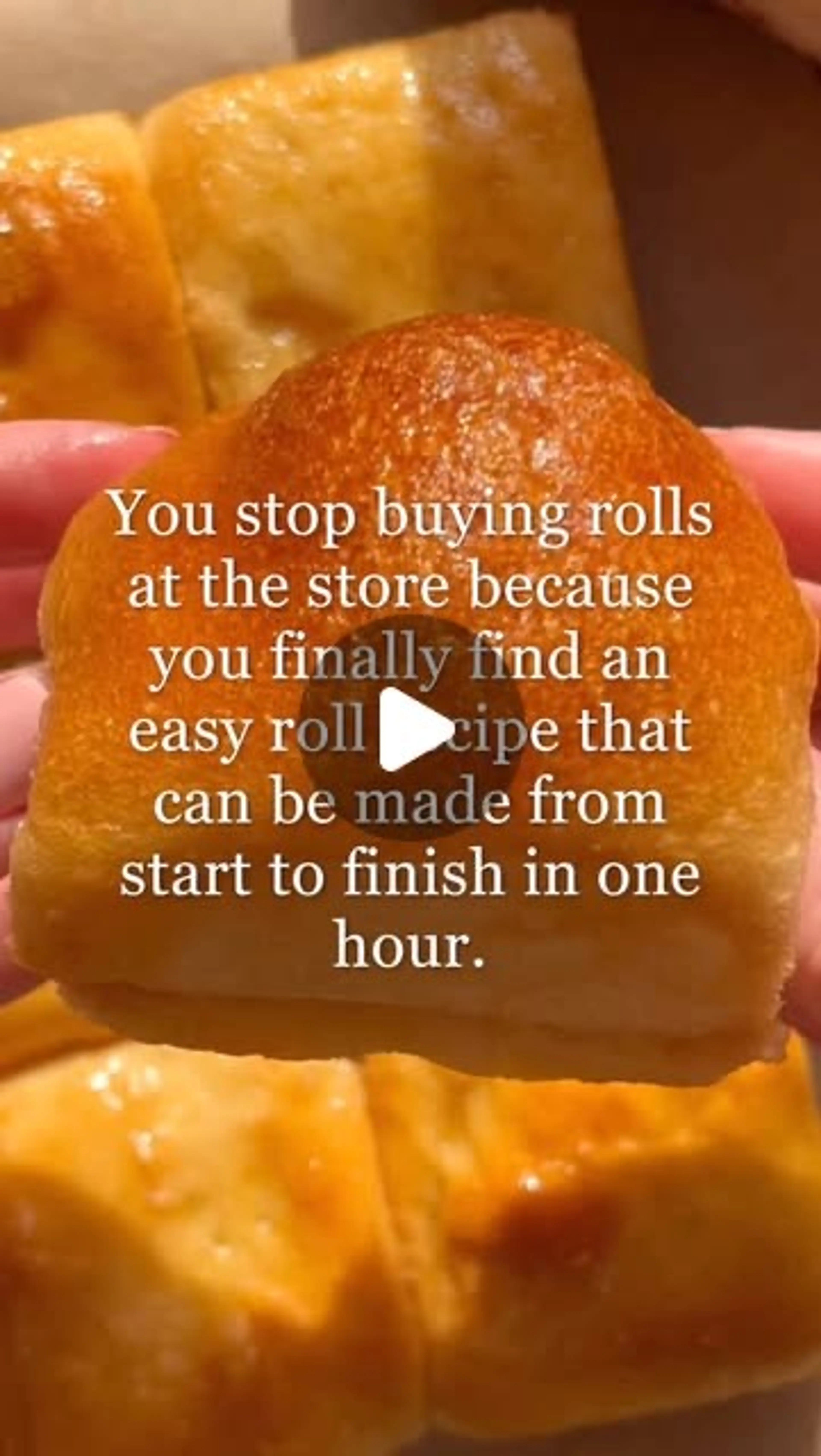 Hot, Fluffy, Golden Dinner Rolls in Just One Hour, Yes, Real