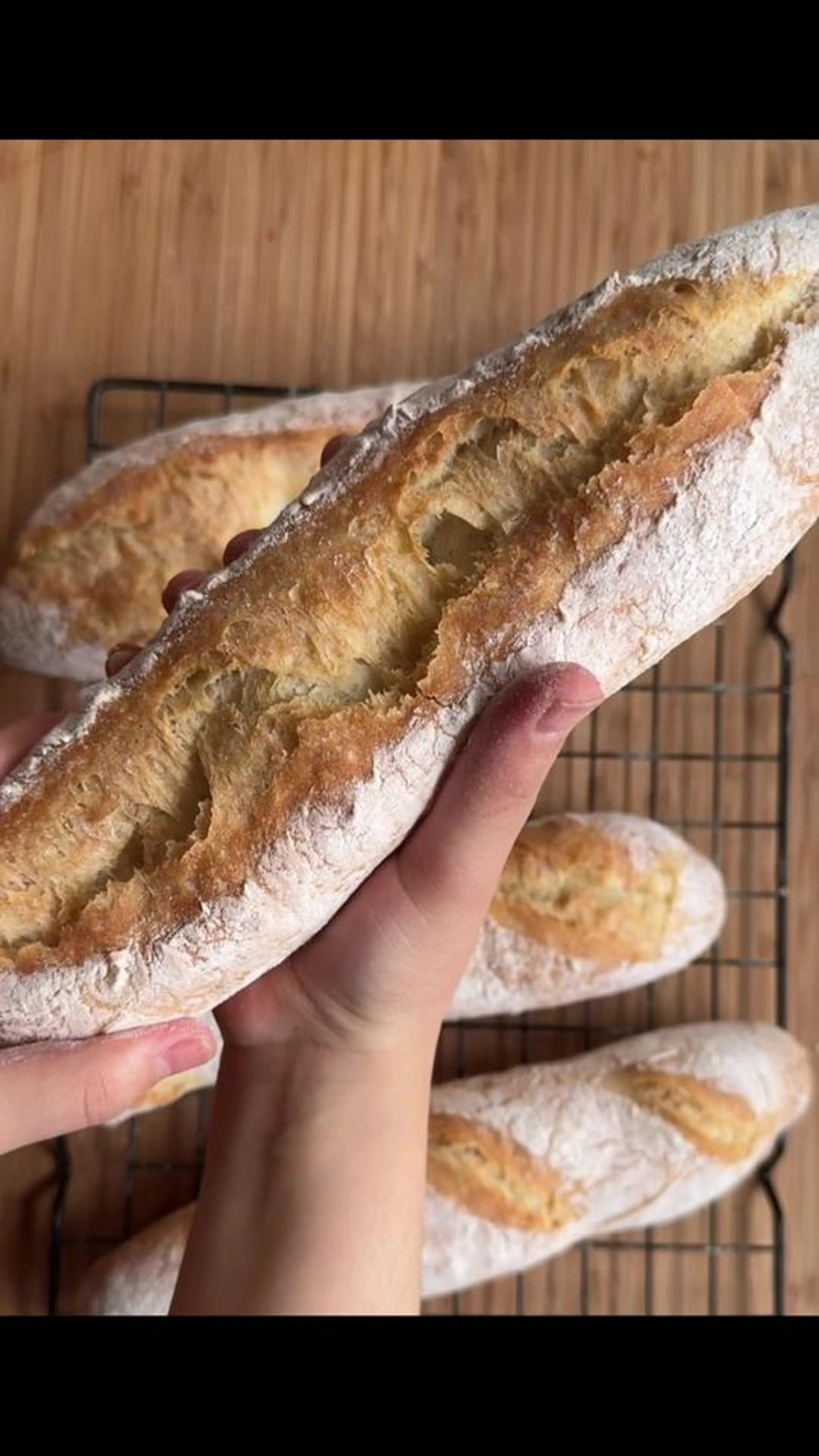 No-kneading Baguette – No Special Tools Needed