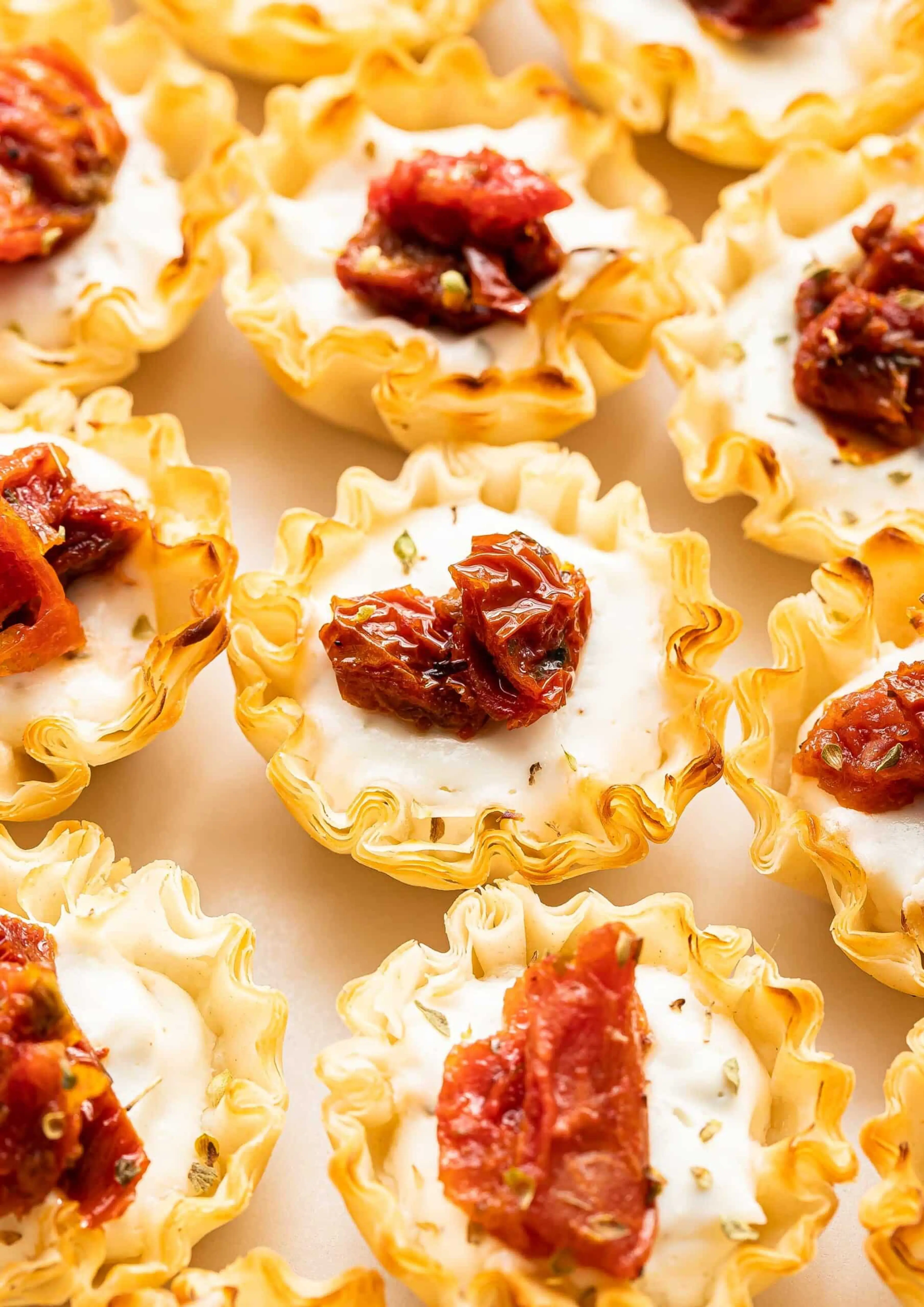 Sun Dried Tomato Ricotta Bites