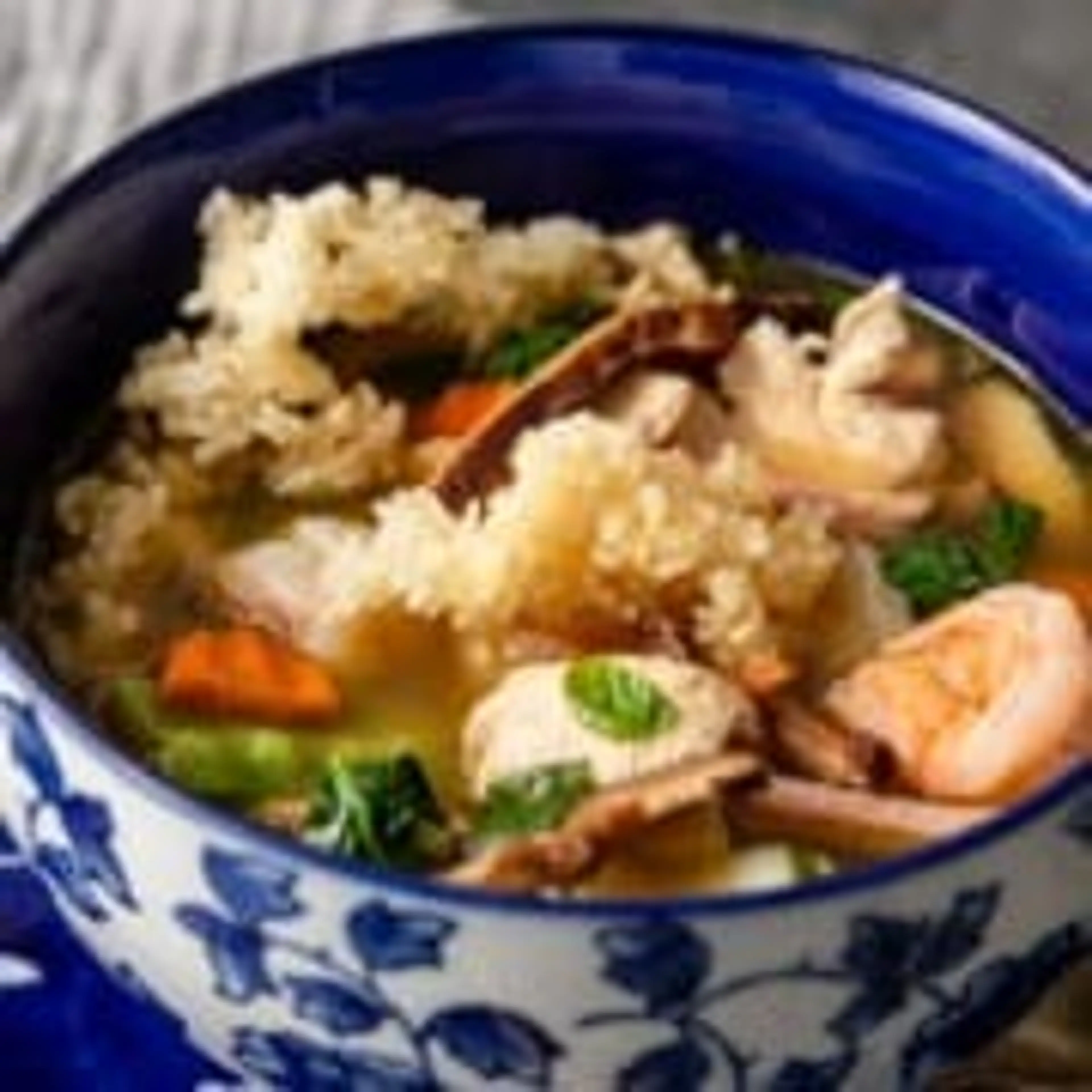 Sizzling Rice Soup