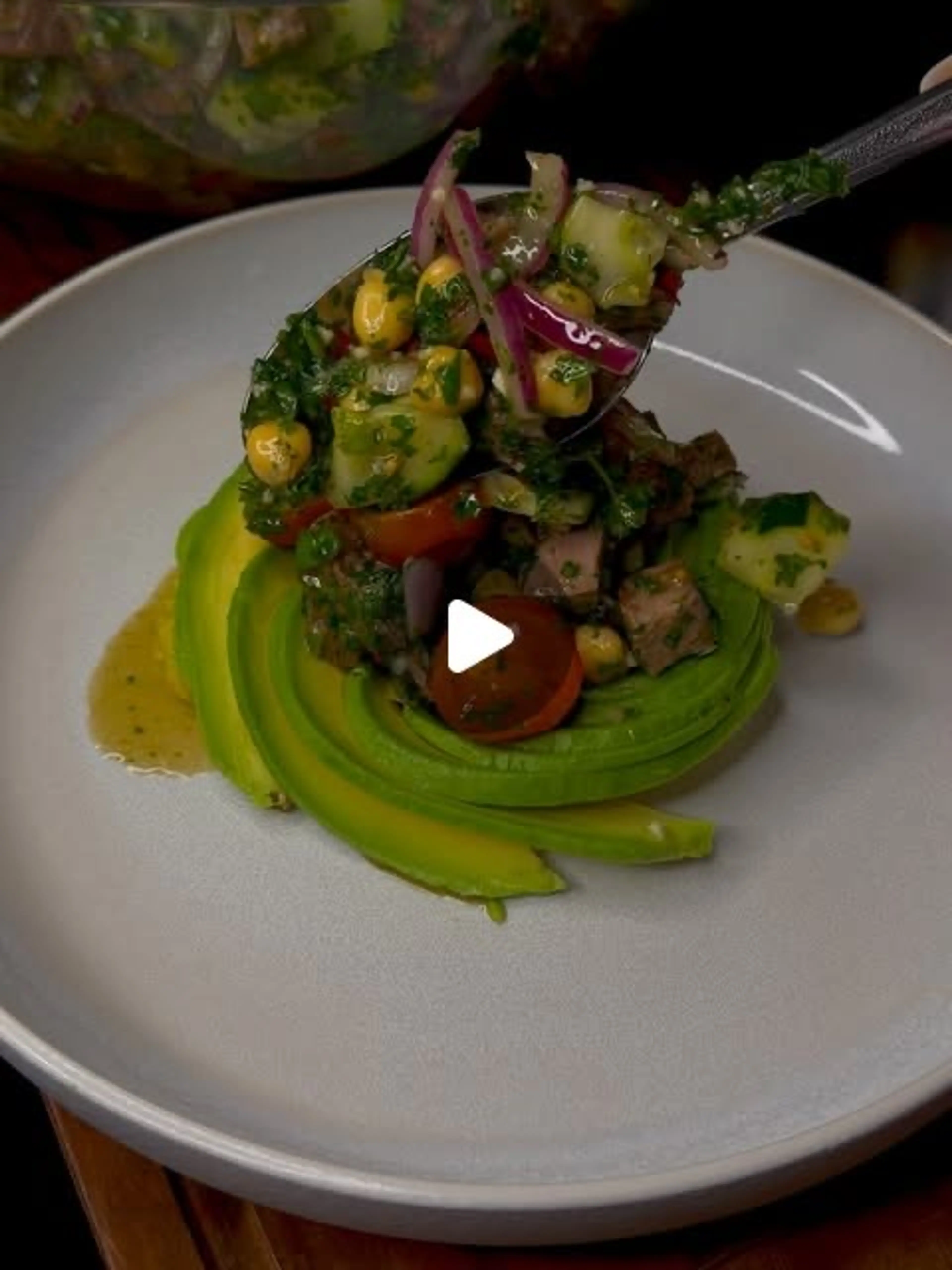 Chimichurri Steak Salad
