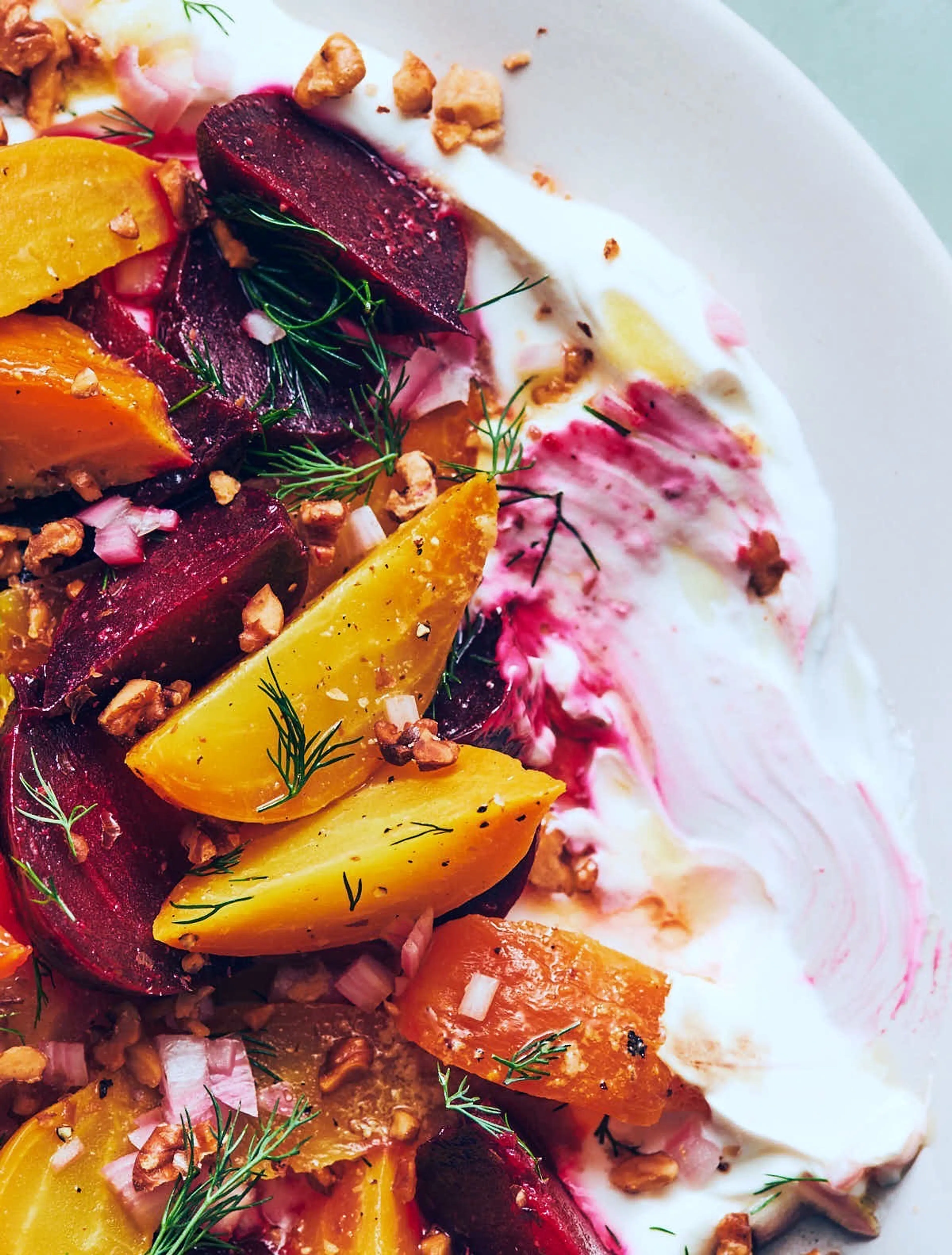 Roasted Beets and Labneh