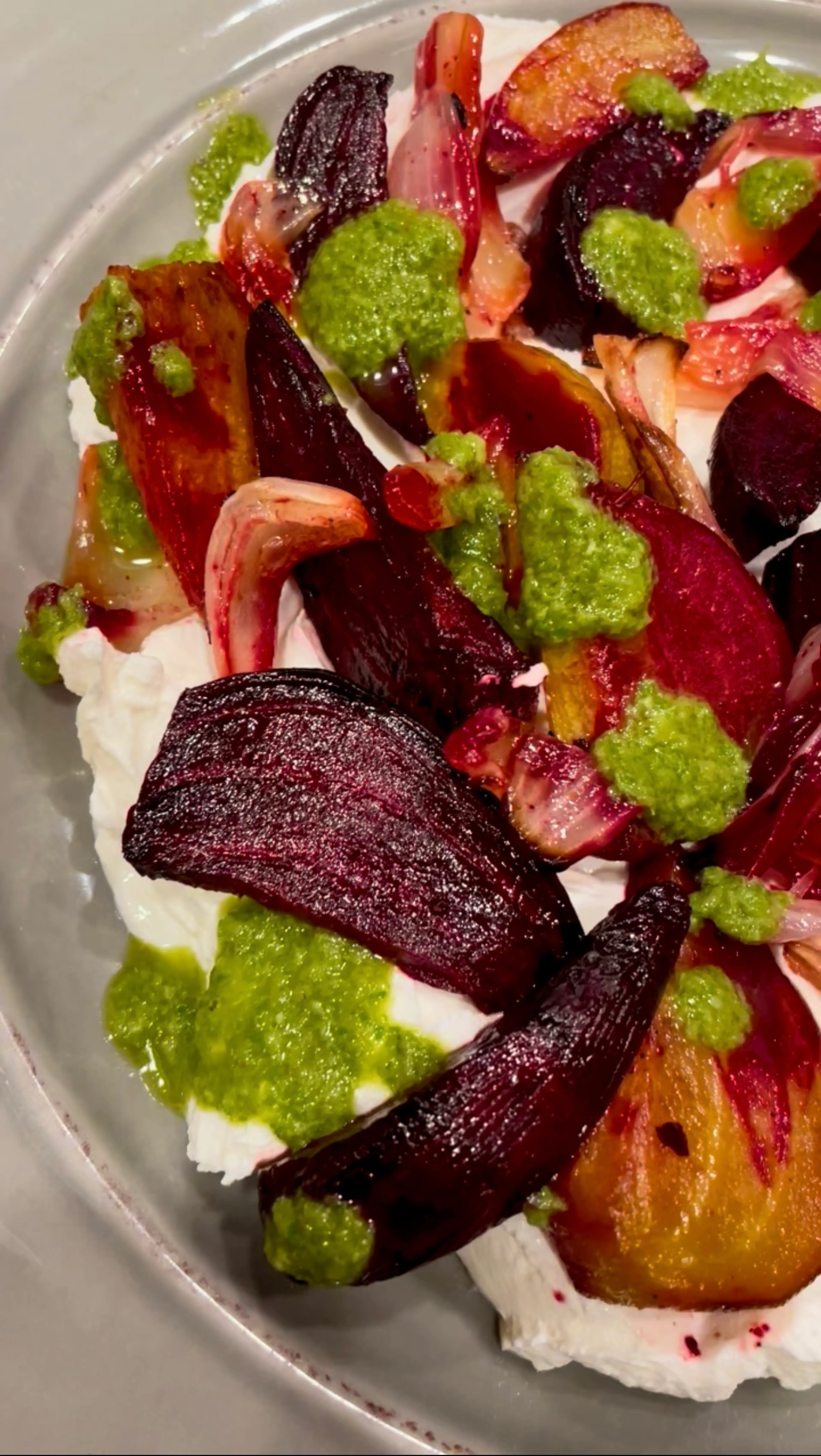Roasted Beets and Labneh