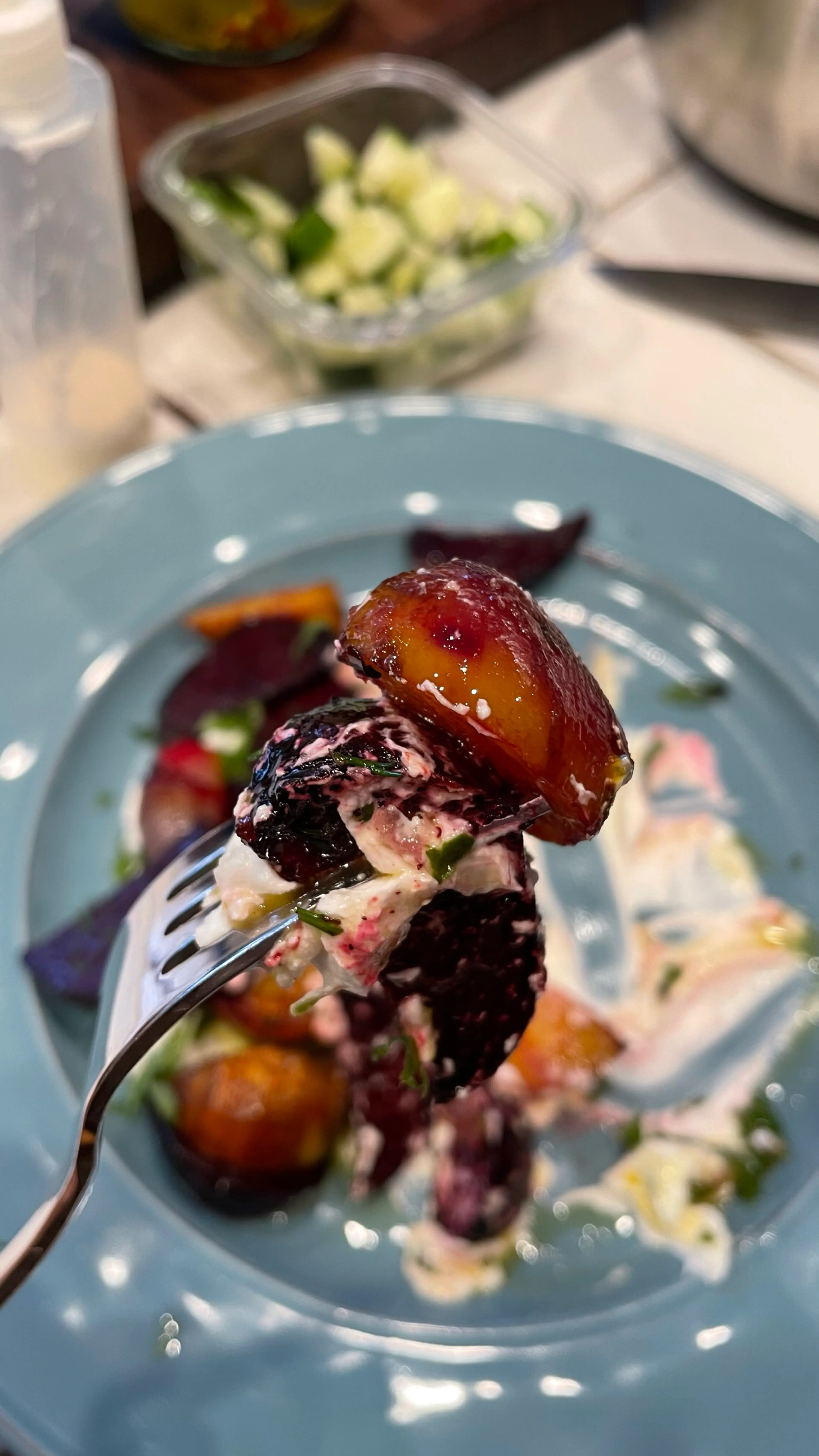 Roasted Beets and Labneh