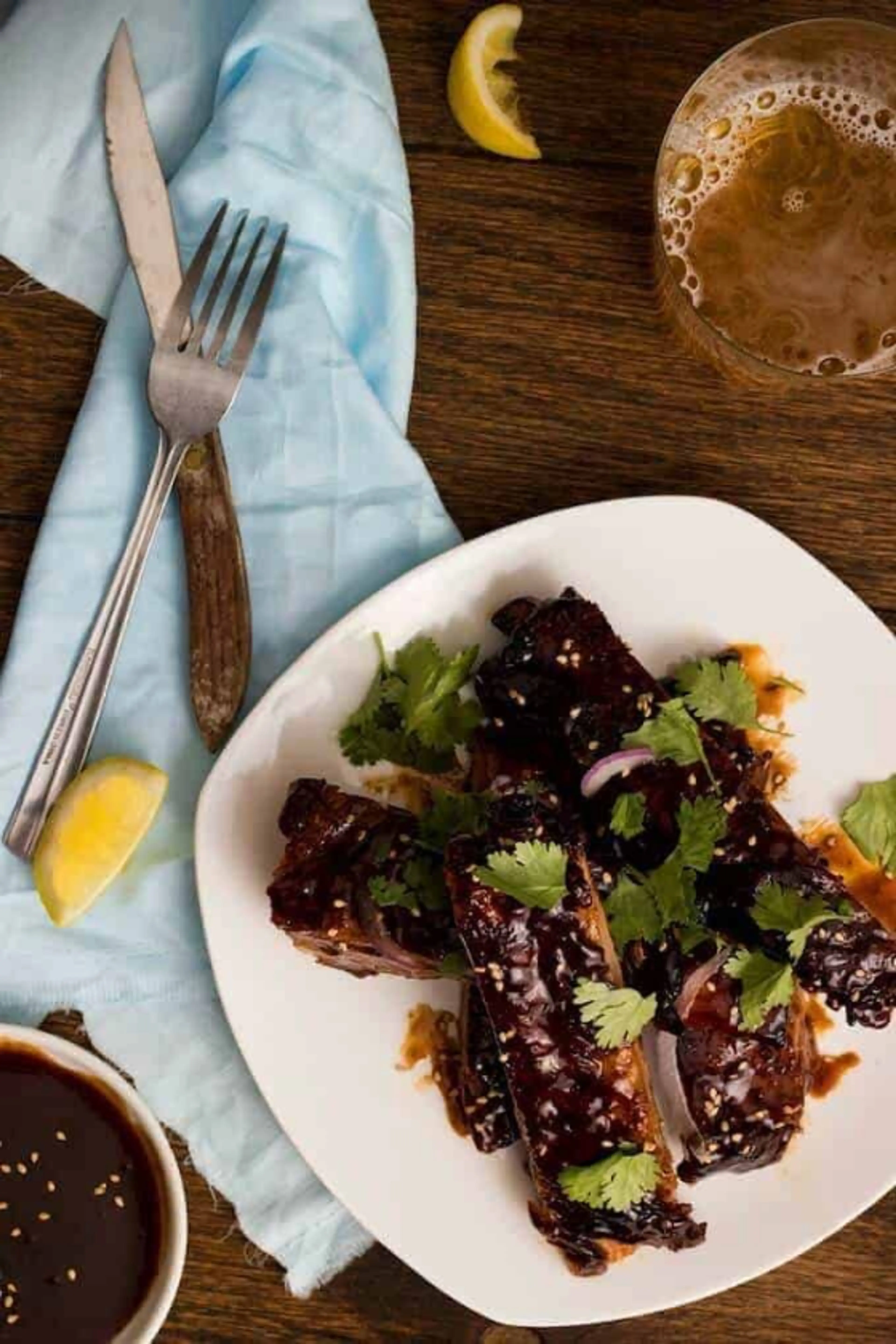 Sticky Chinese Pork Spare Ribs