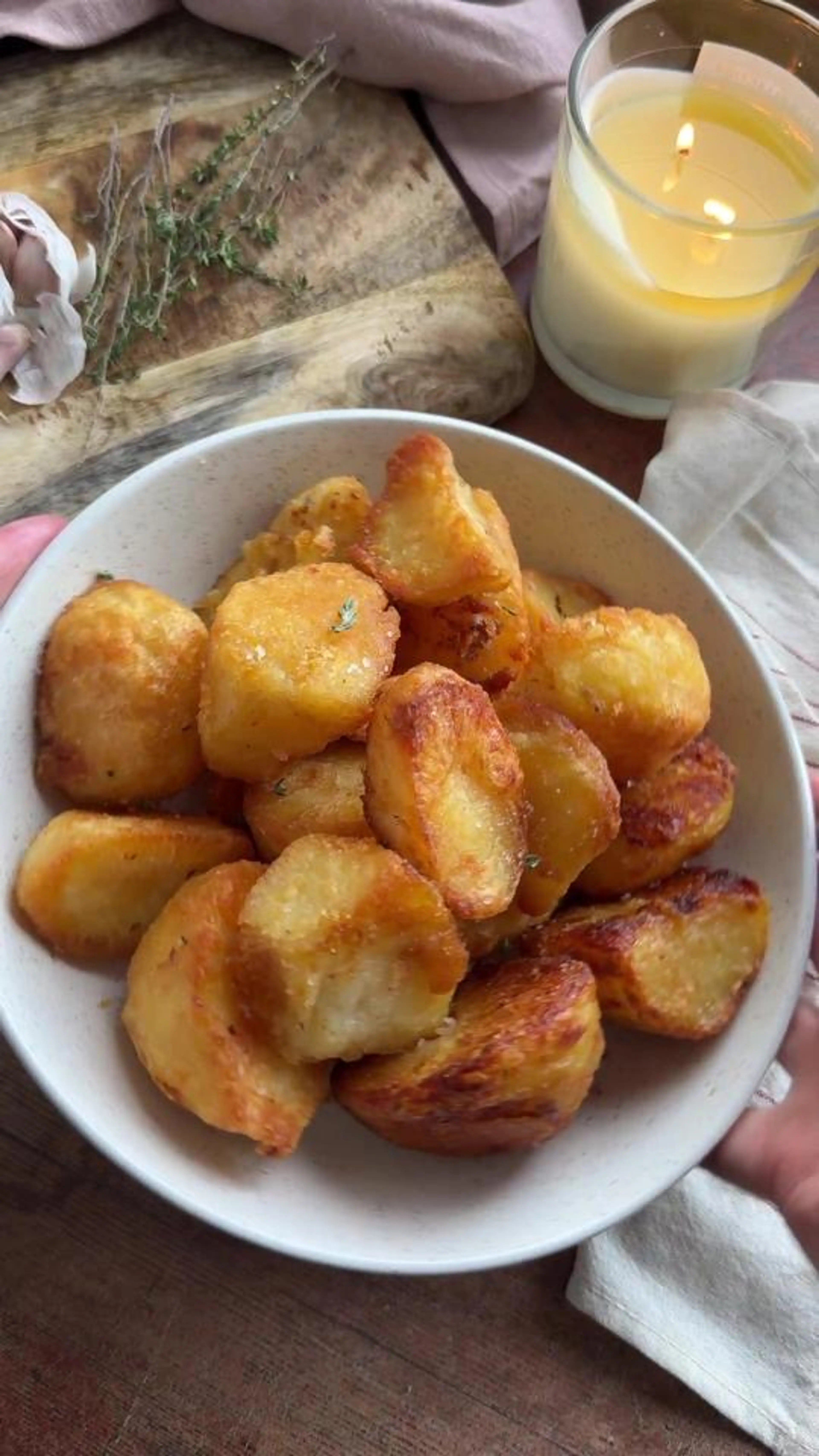 The Crispiest Roast Potatoes