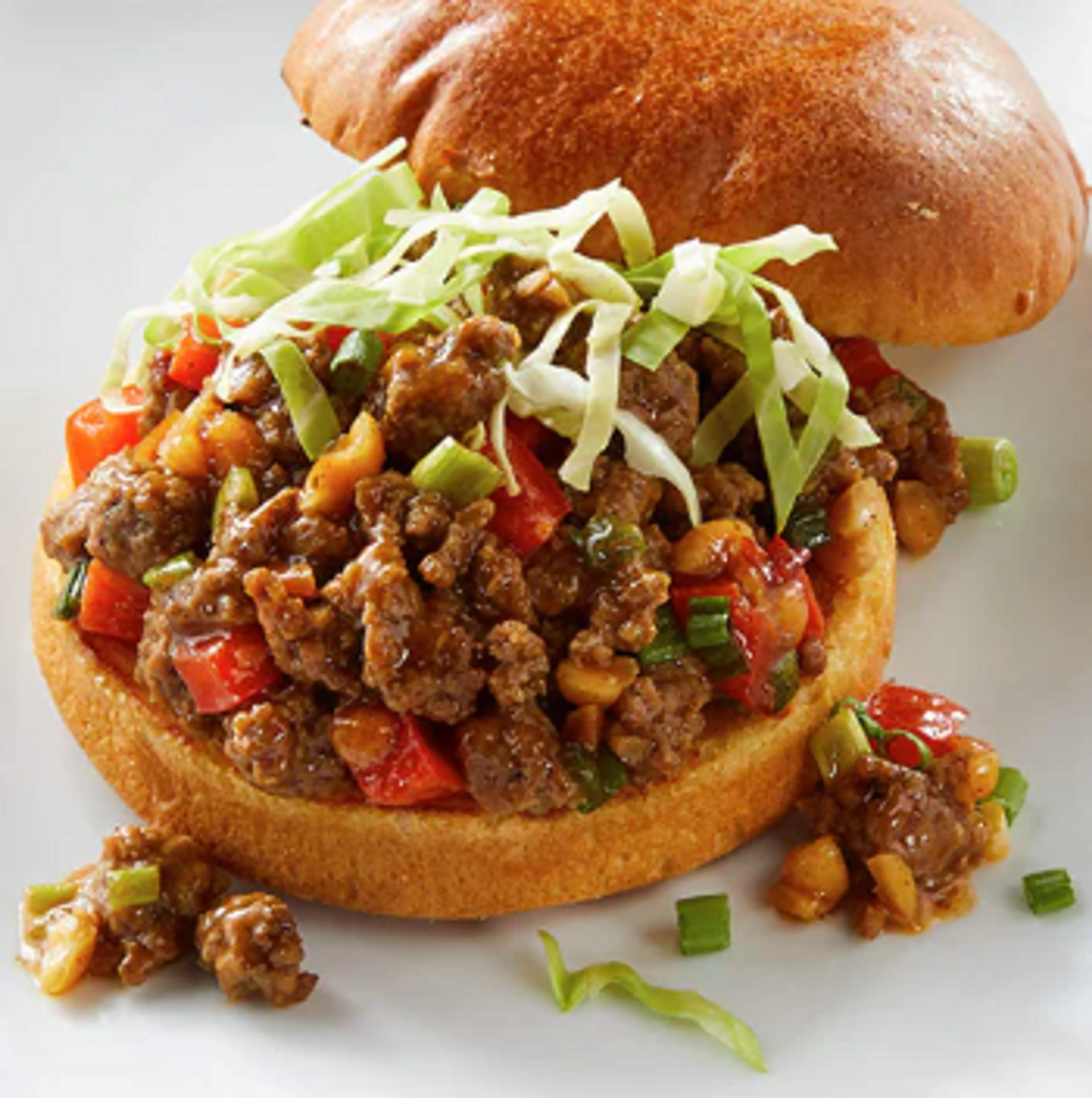 Kung Pao Sloppy Joes