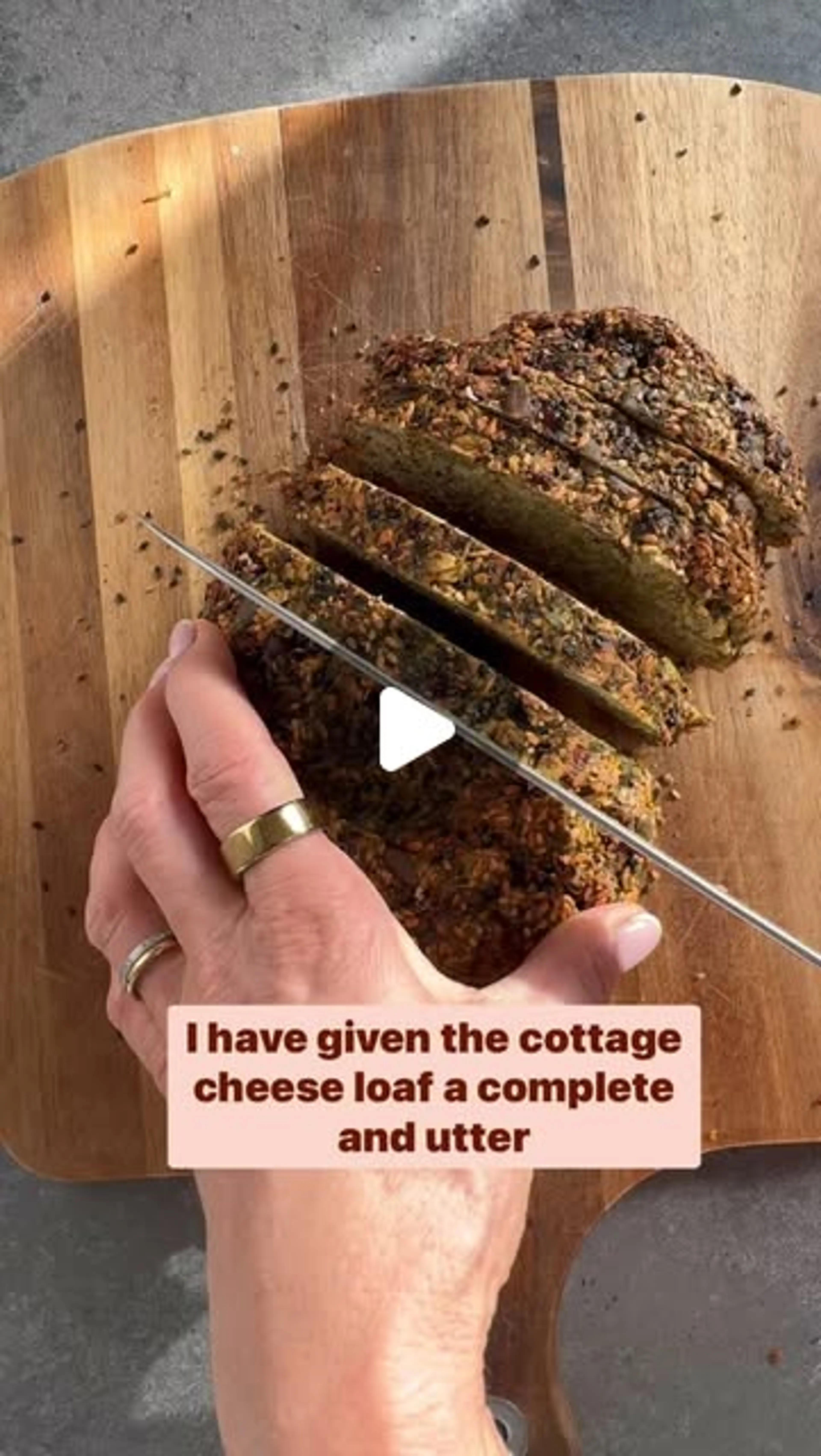 Cottage Cheese Loaf