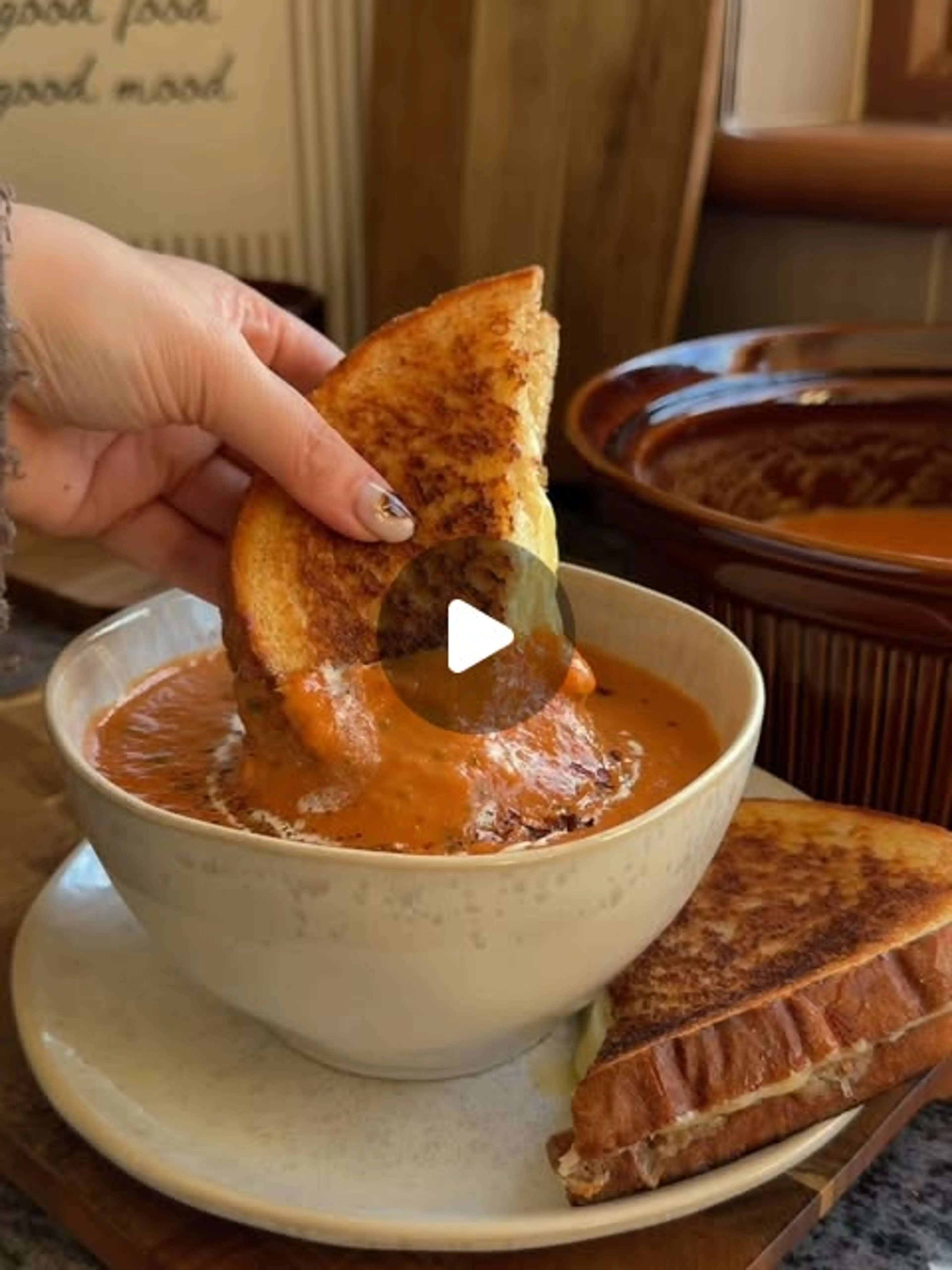 Roasted Tomato & Red Pepper Soup