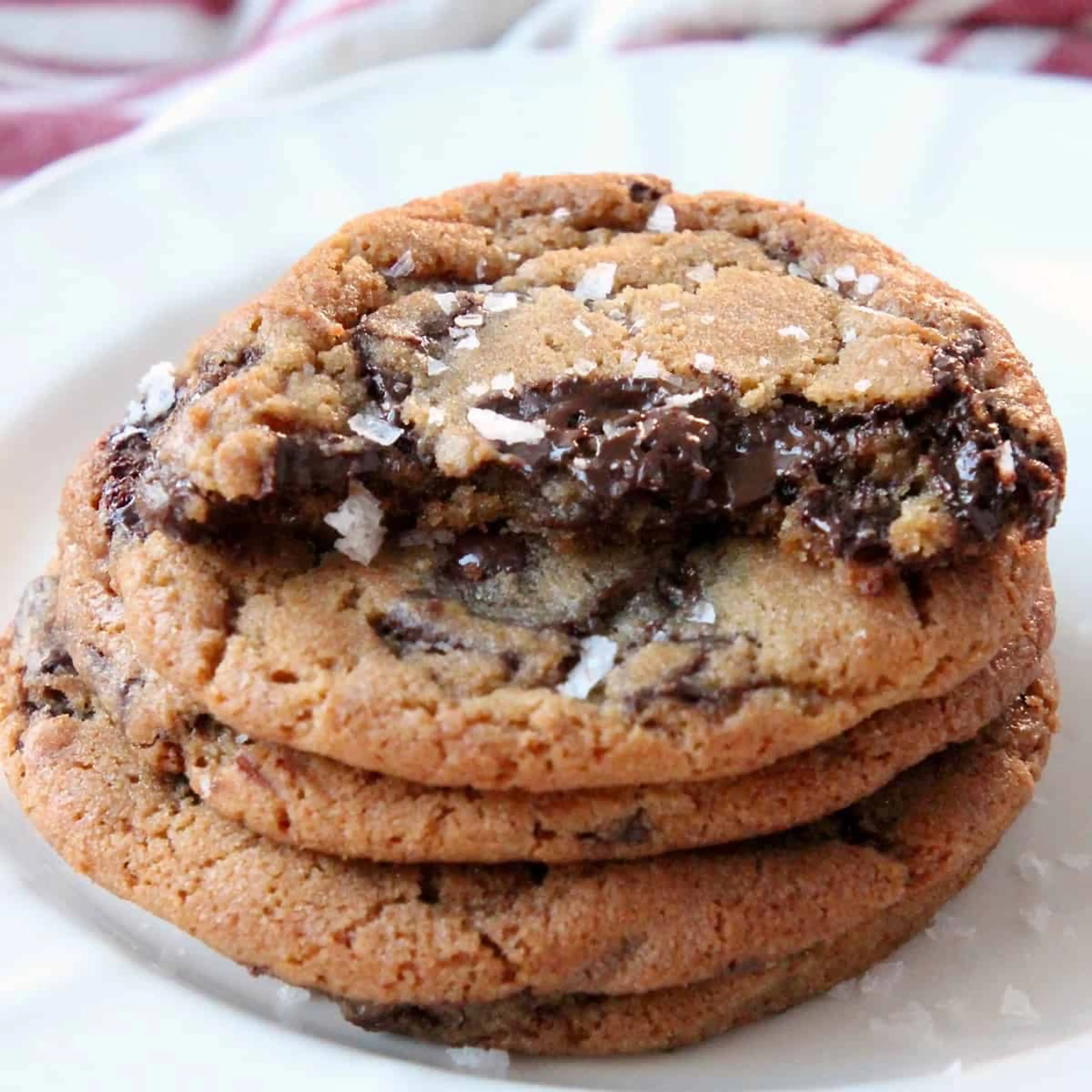 Sea Salt Chocolate Chunk Cookies