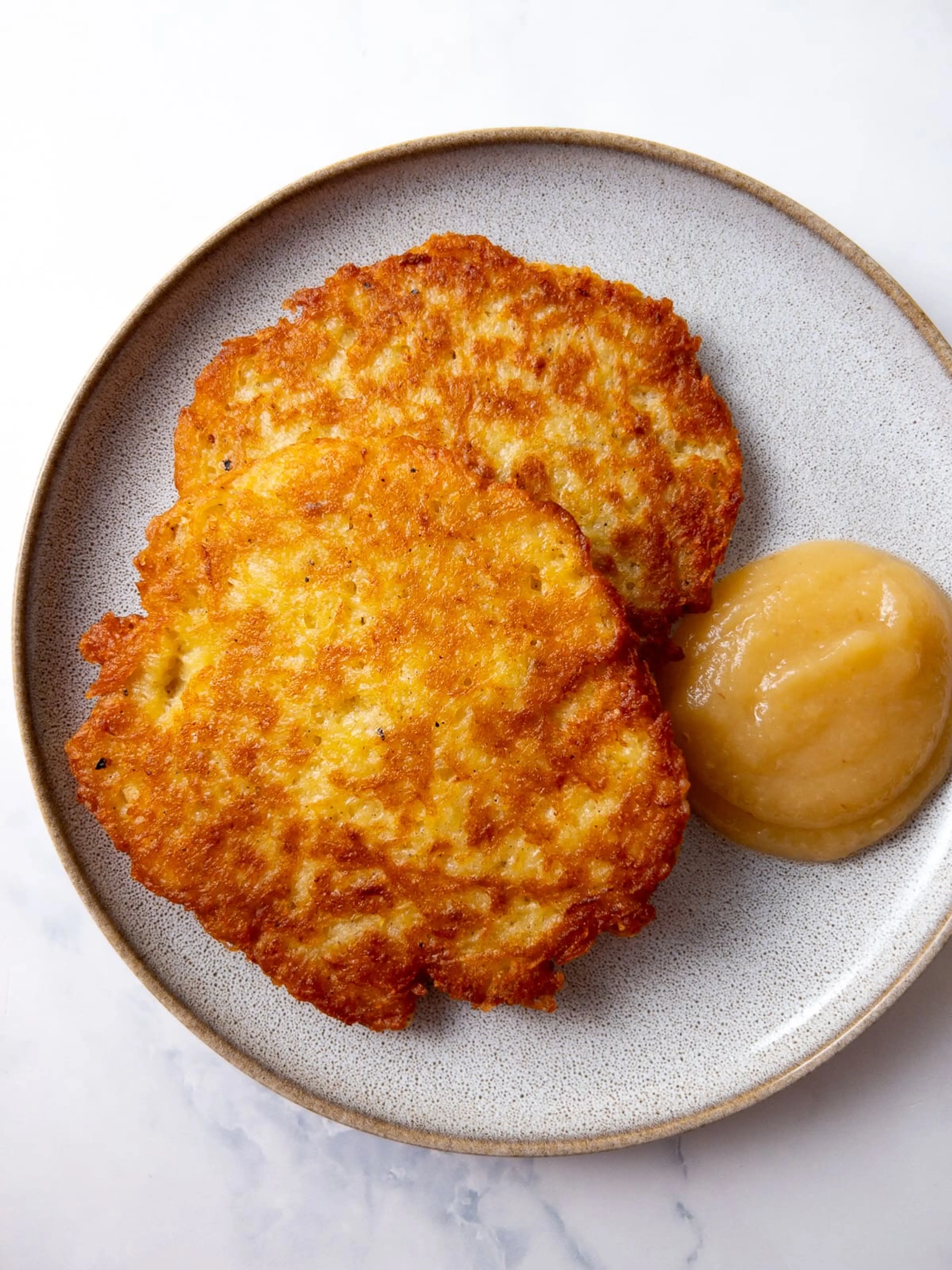 German Potato Pancakes - Kartoffelpuffer