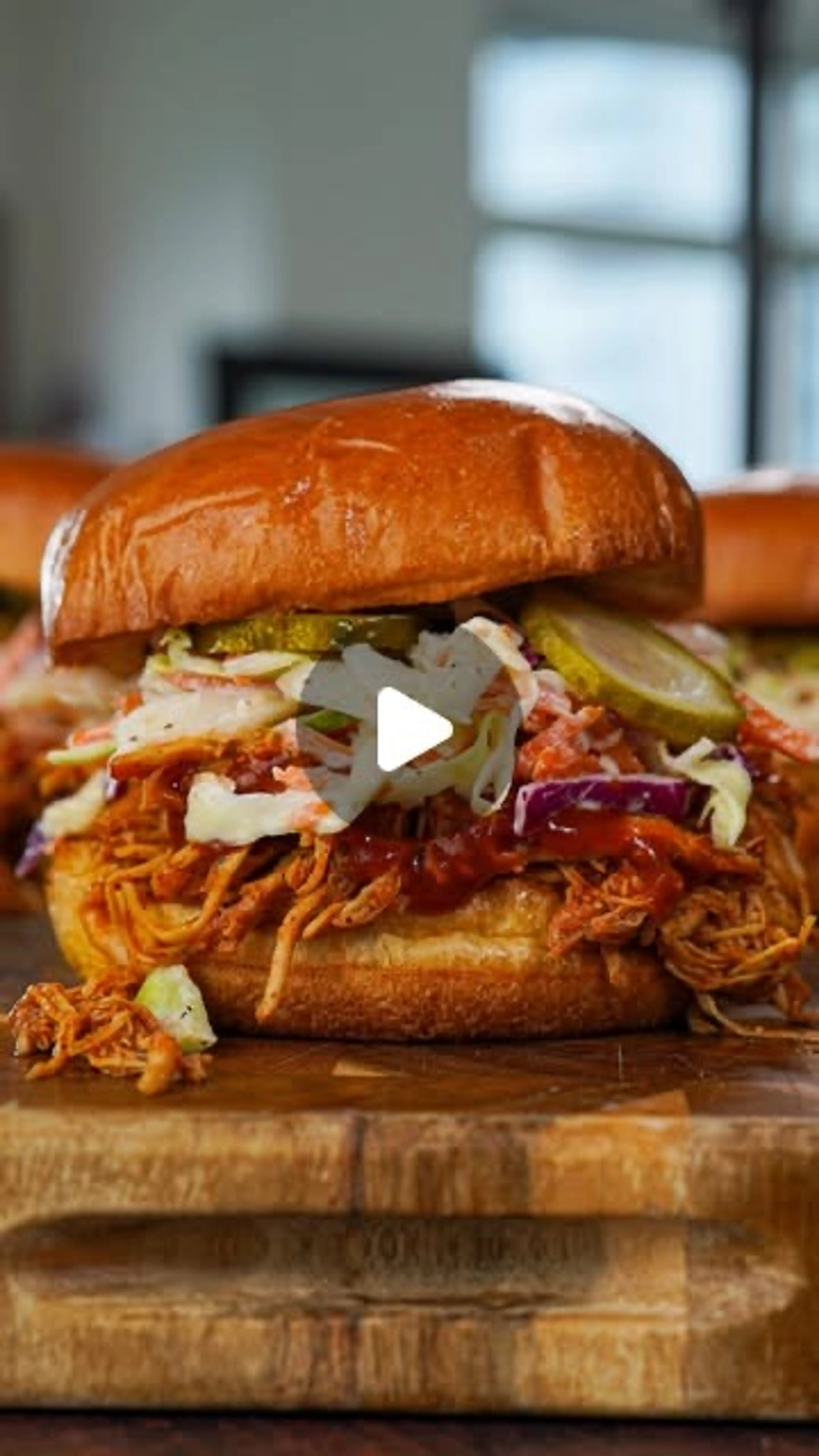 Pulled Bbq Chicken Sandwiches