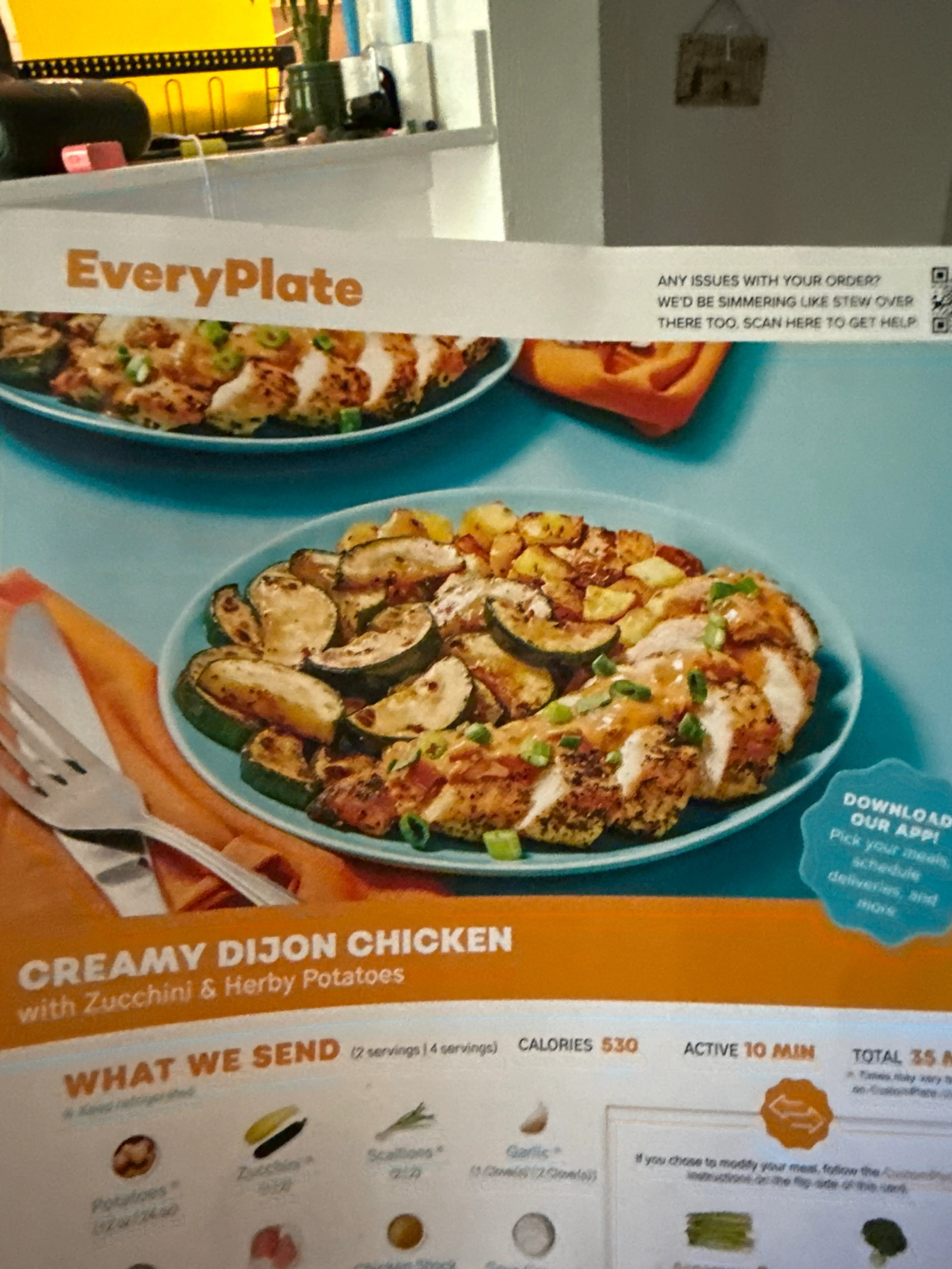 Creamy Dijon Chicken With Zucchini Herby Fully Loaded Potato