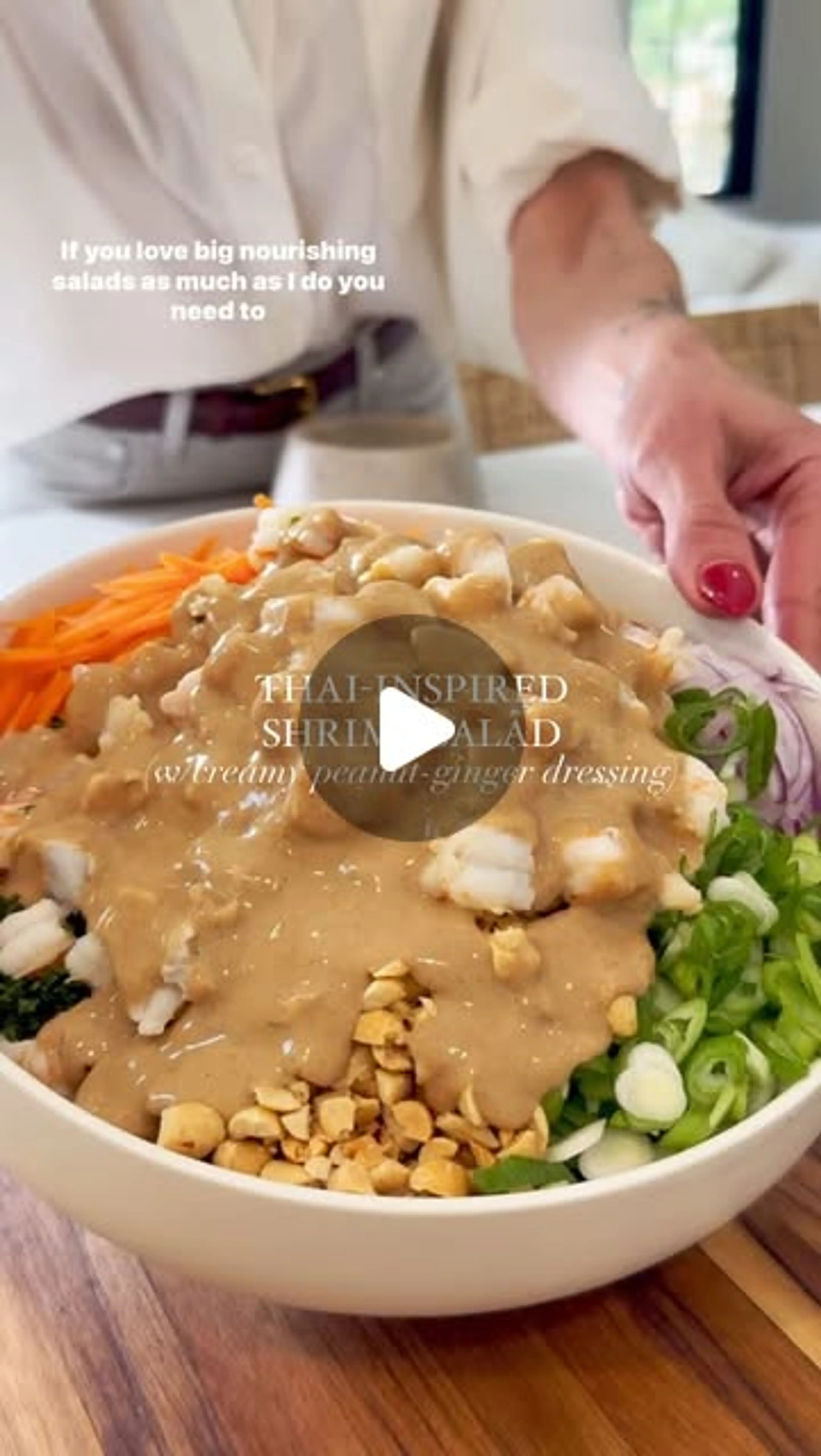 Thai Inspired Shrimp Salad