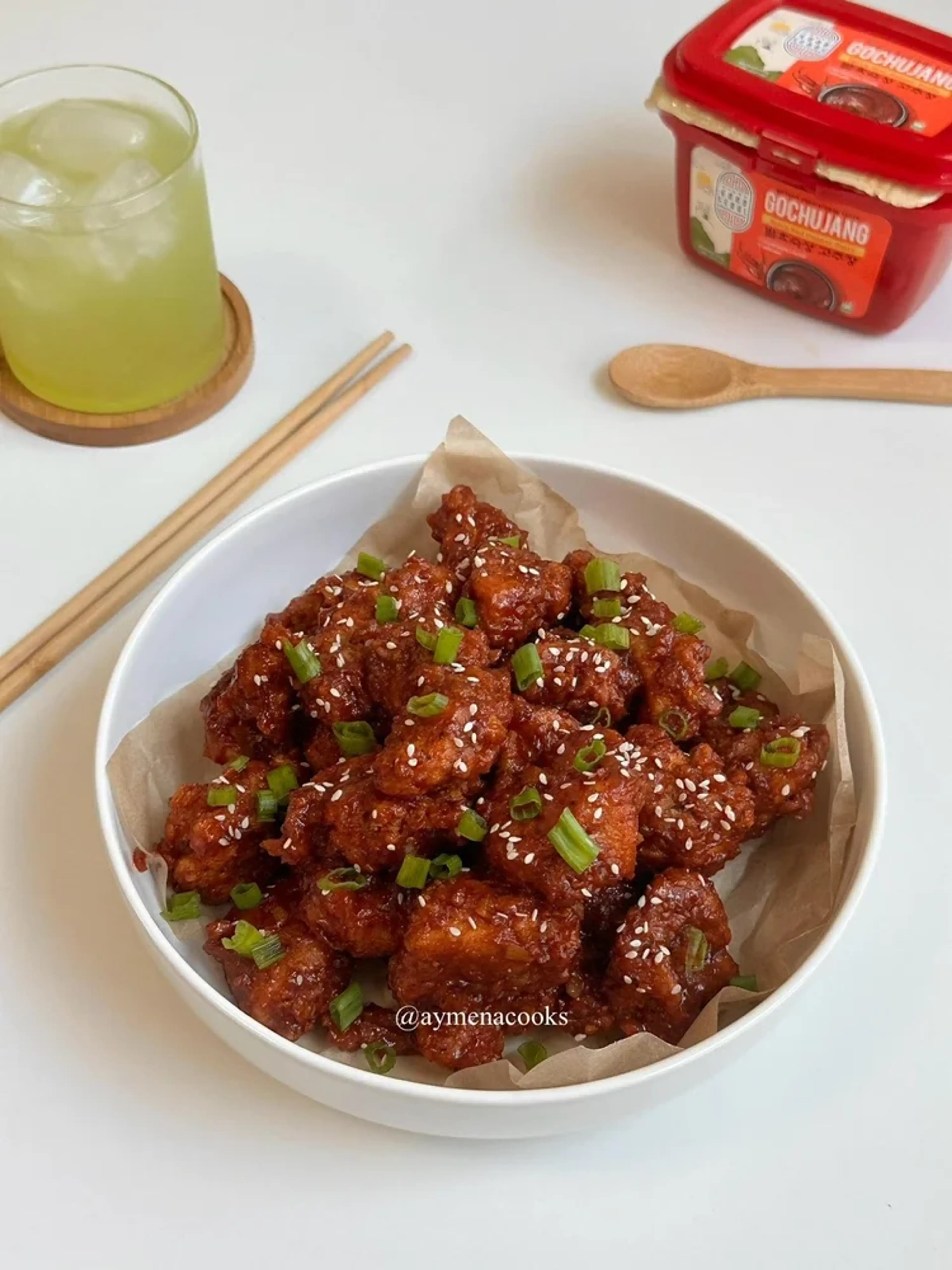 Korean Fried Chicken (Yangnyeom Chicken)