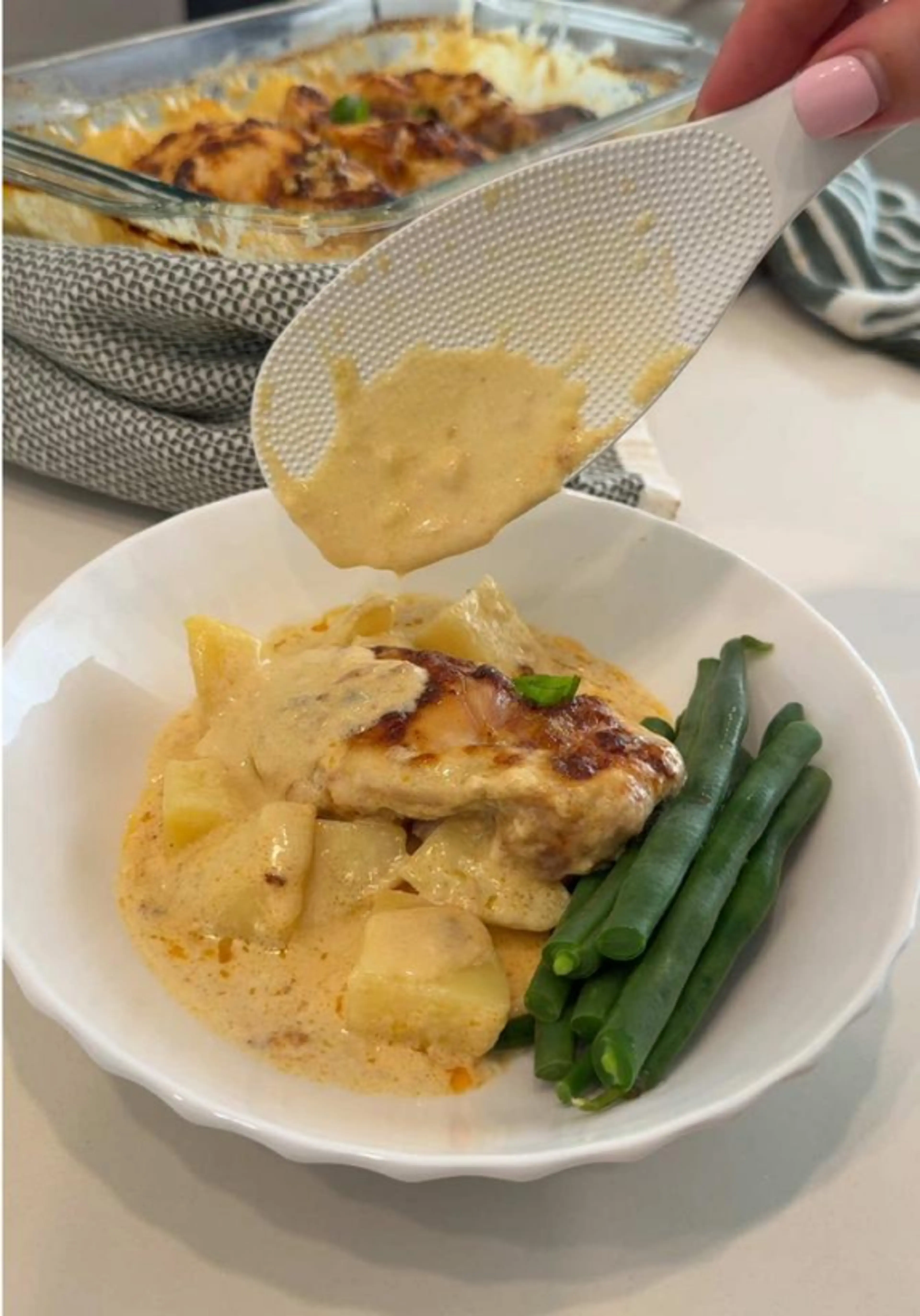 French Onion Chicken Bake