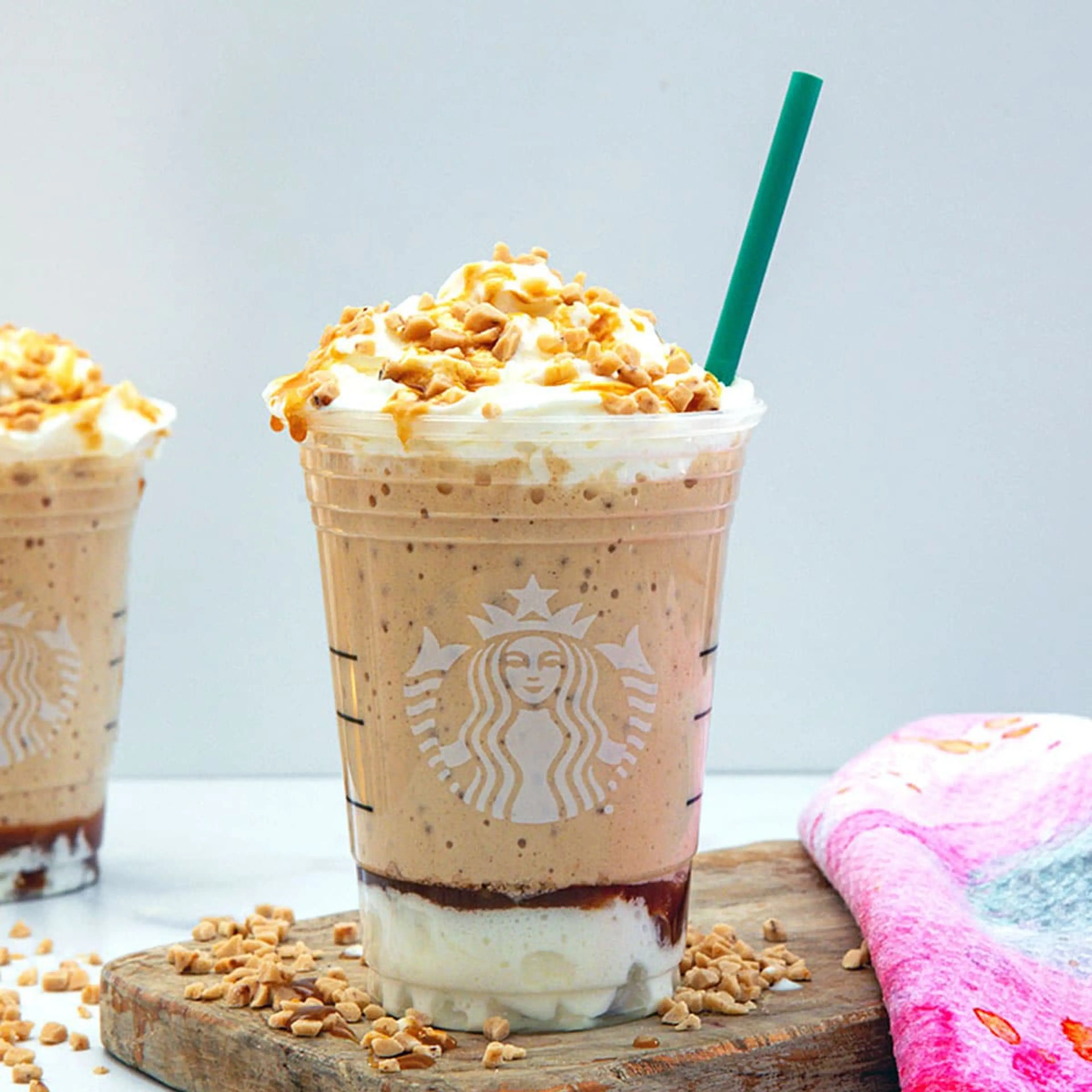Caramel Ribbon Crunch Frappuccino