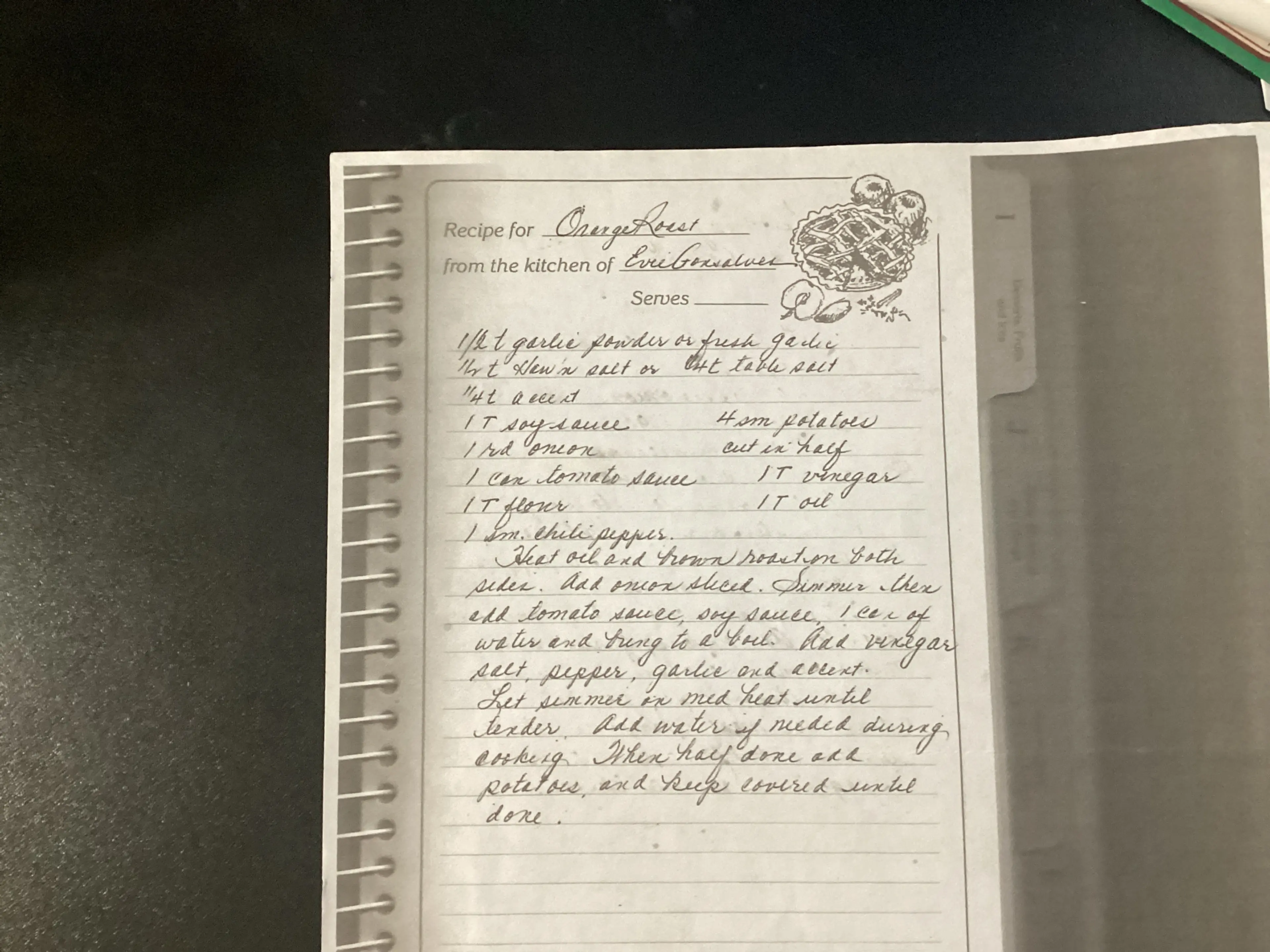 Orange Roast (Evie Gonsalves)