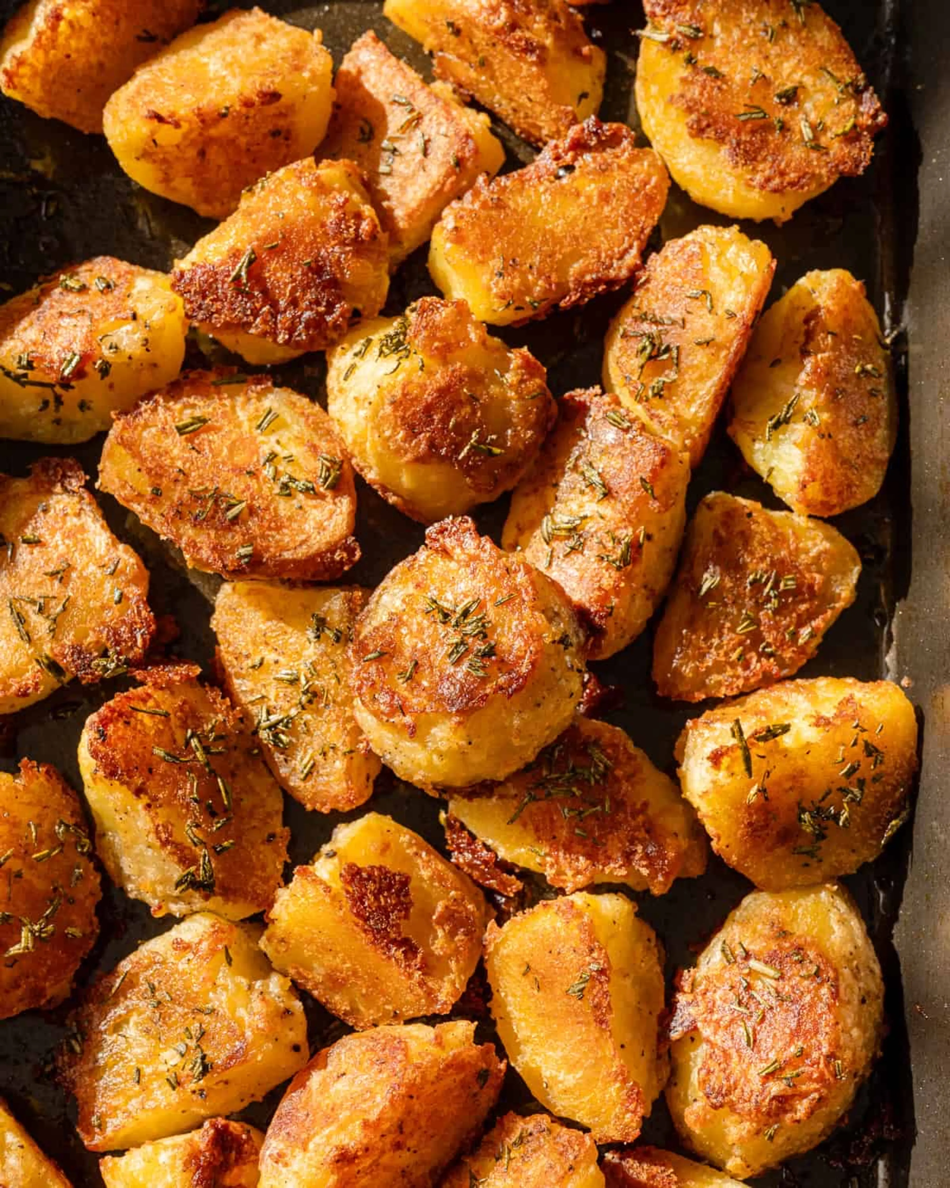 Crispy Herb Roast Potatoes