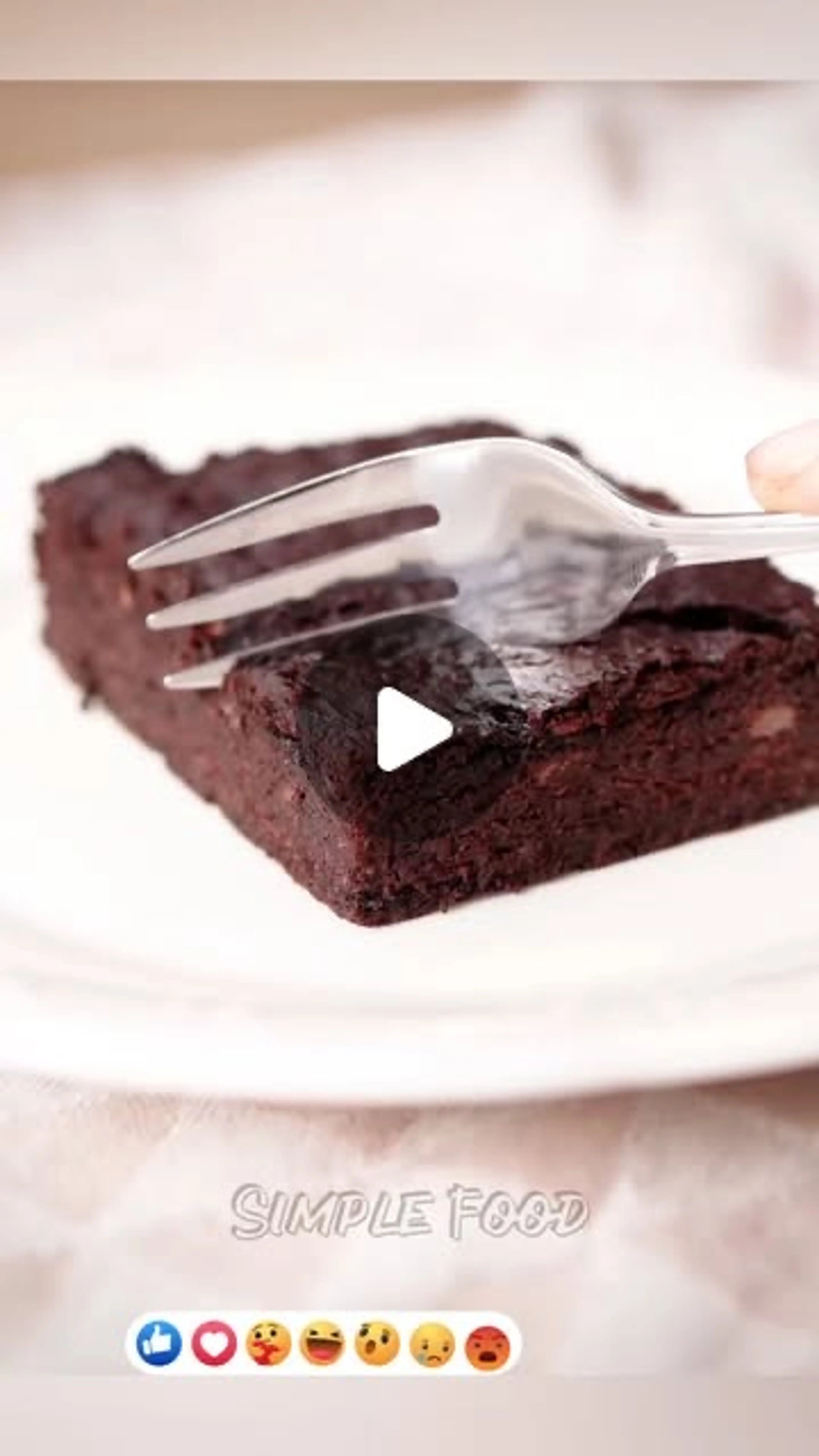 Flourless Brownies with Just 3 Ingredients
