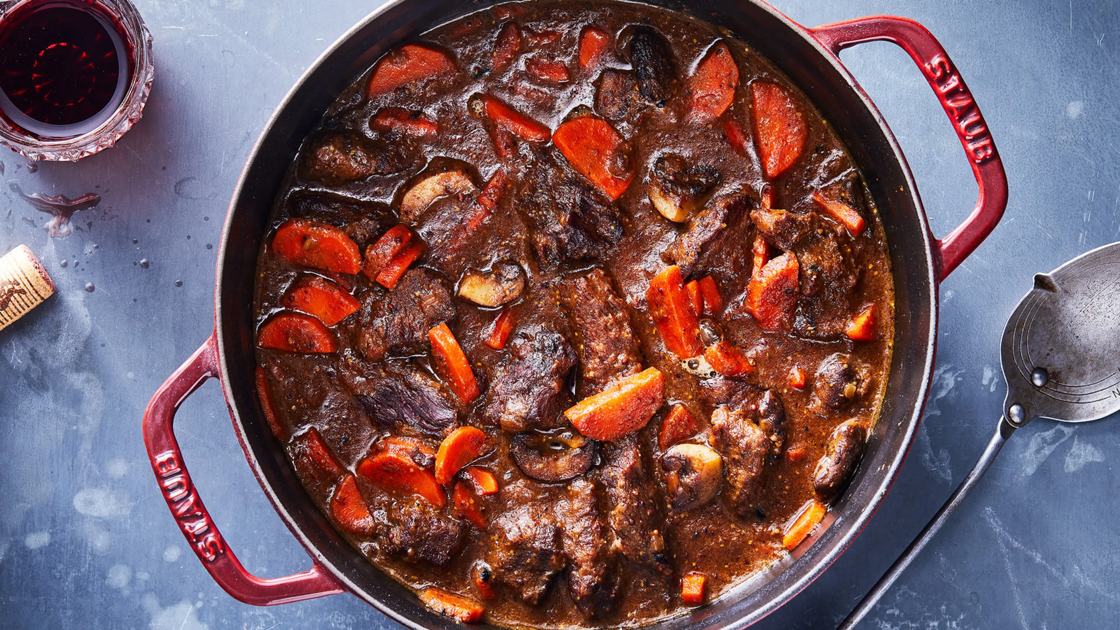 Dijon and Cognac Beef Stew