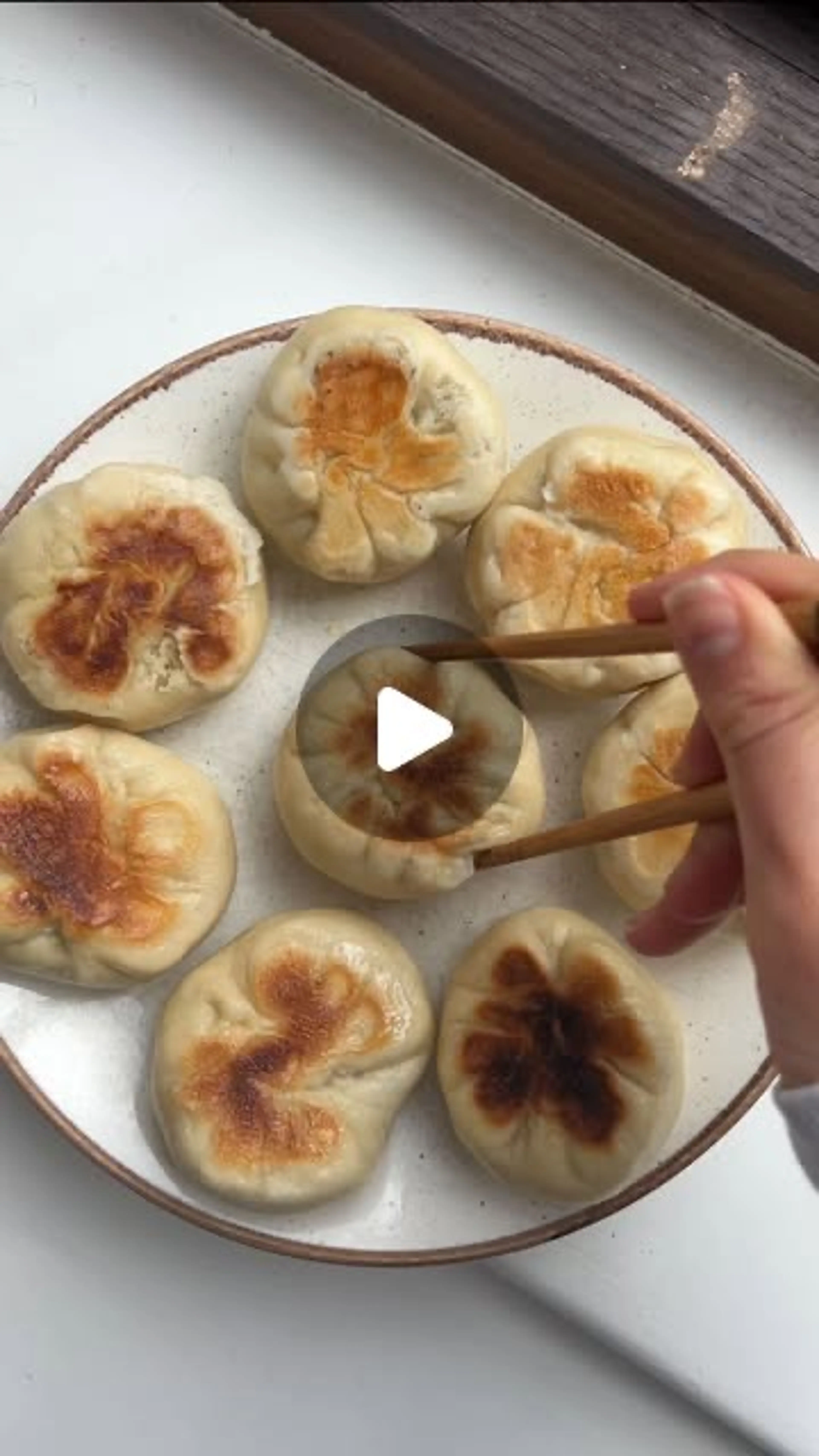 Fluffy Steamed Bao Buns Using the @meatlessfarm Plant Based
