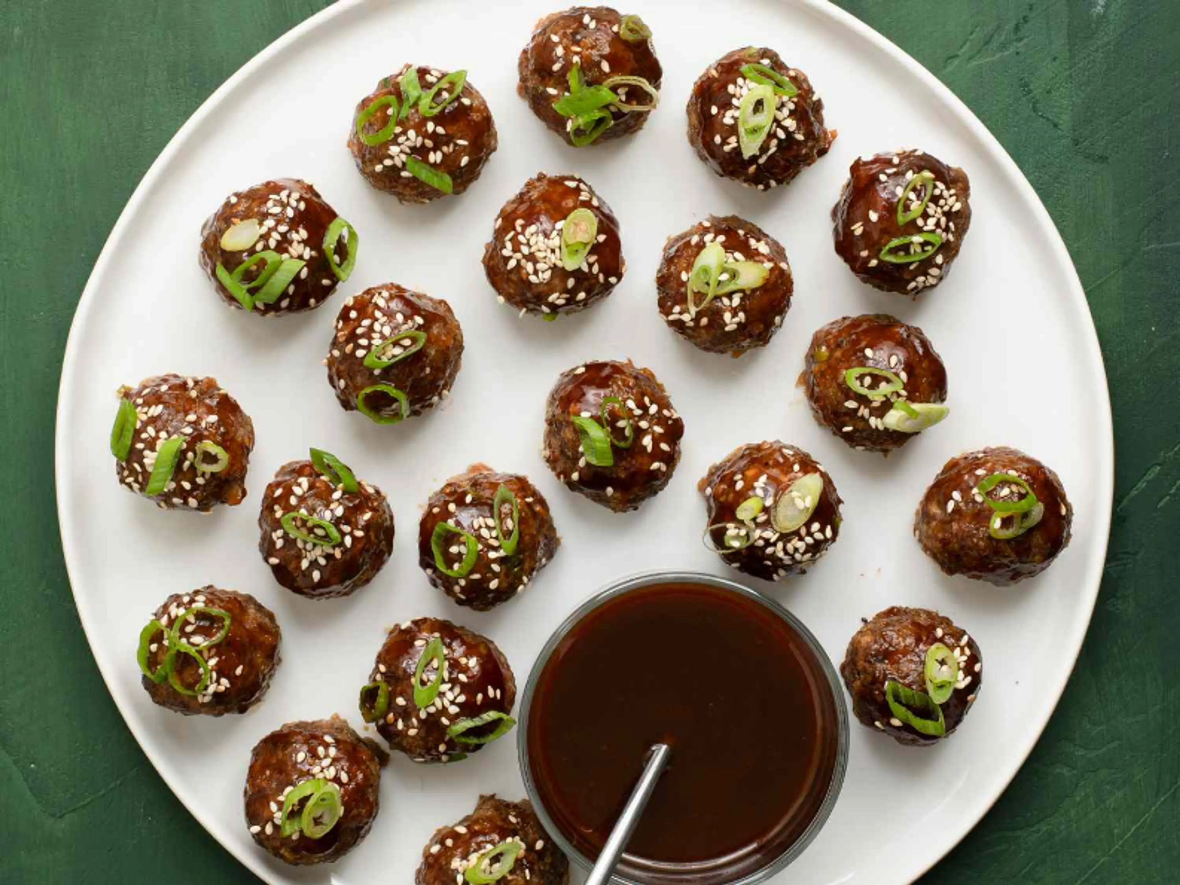 Hoisin-Glazed Cocktail Meatballs Recipe