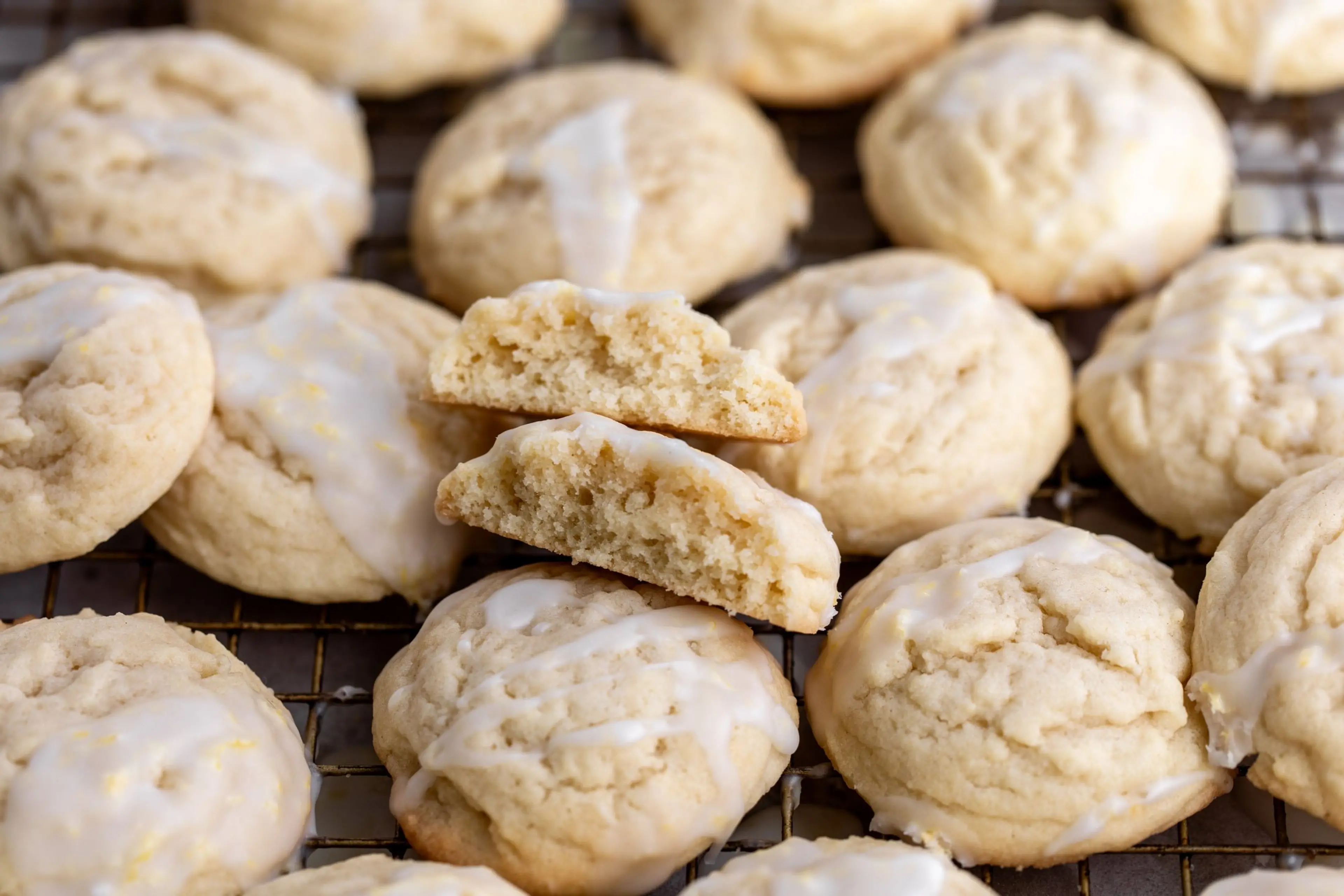 Iced Lemon Cookies