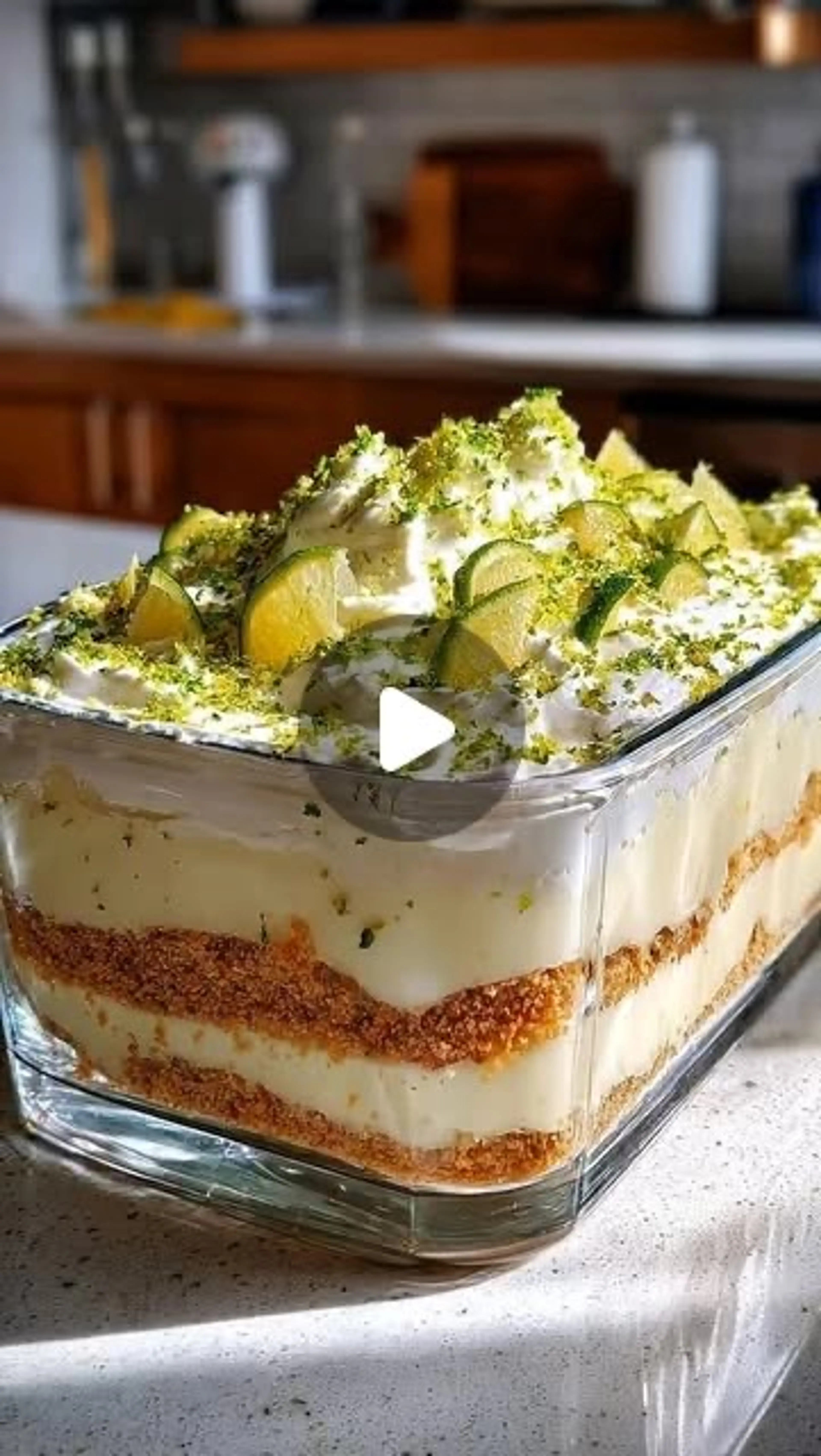 Creamy No-bake Key Lime Pie Trifle