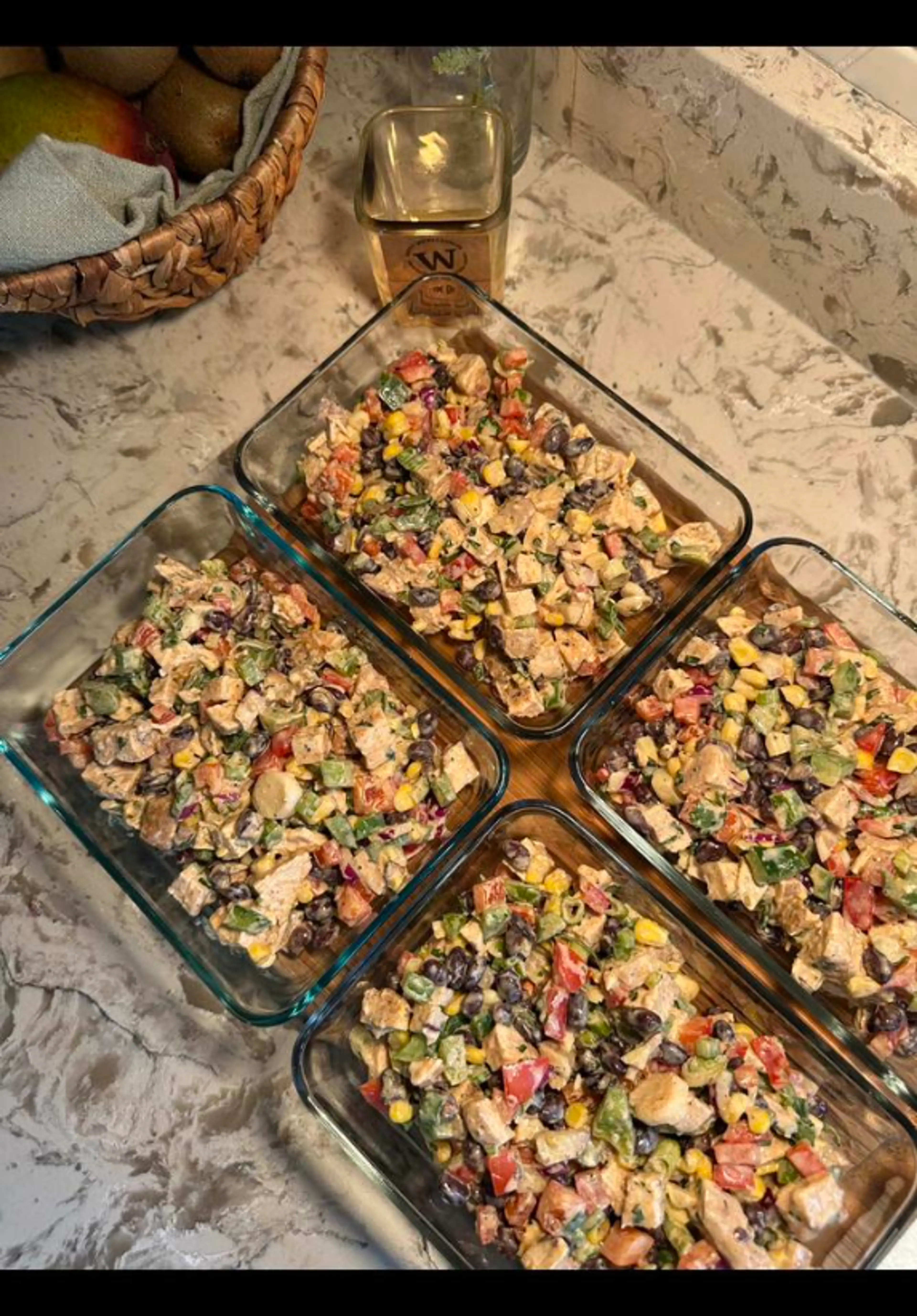 This Southwest Chopped Chicken Salad Is Loaded with Flavor a