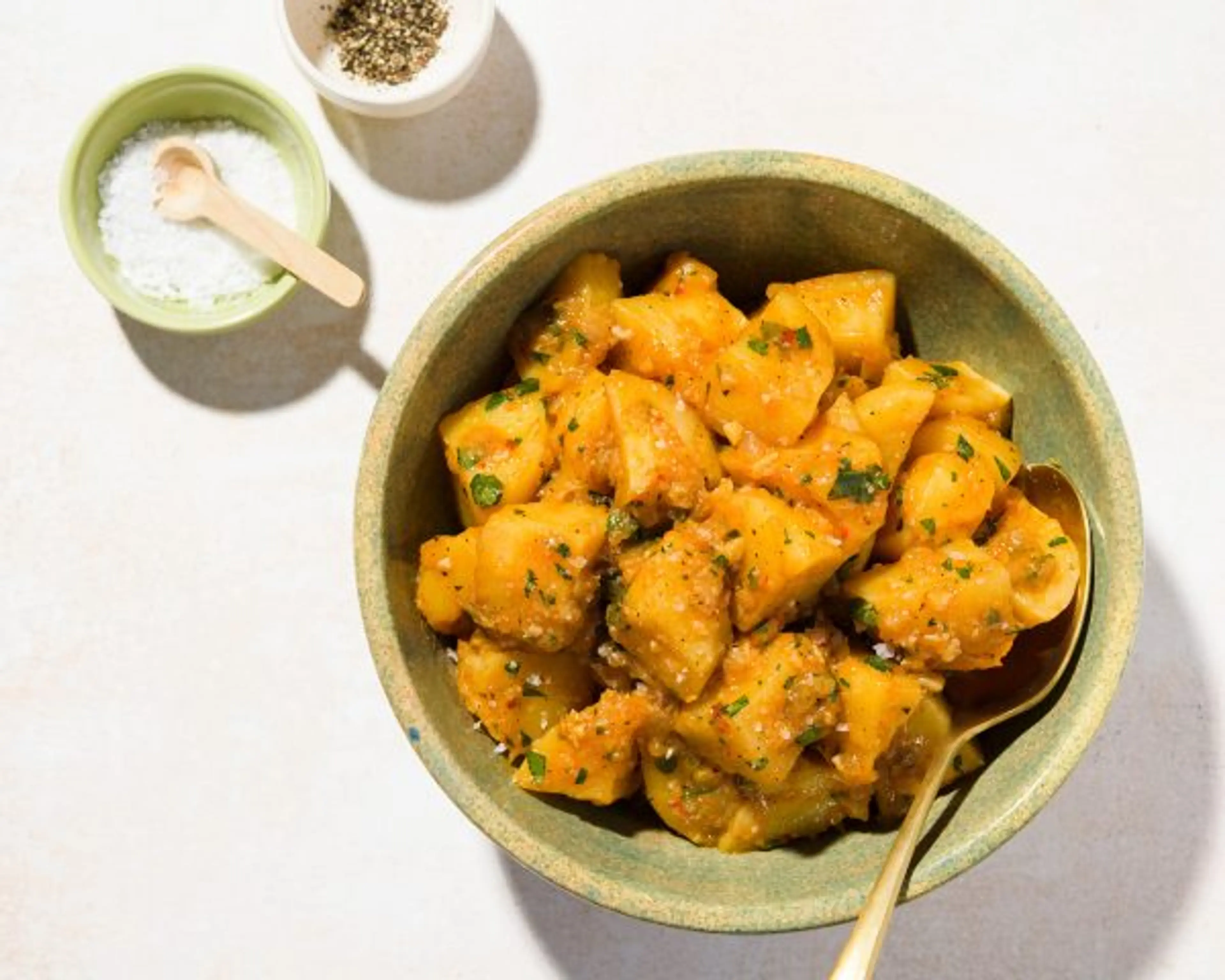 Wine-Braised Potatoes with Garlic and Bay