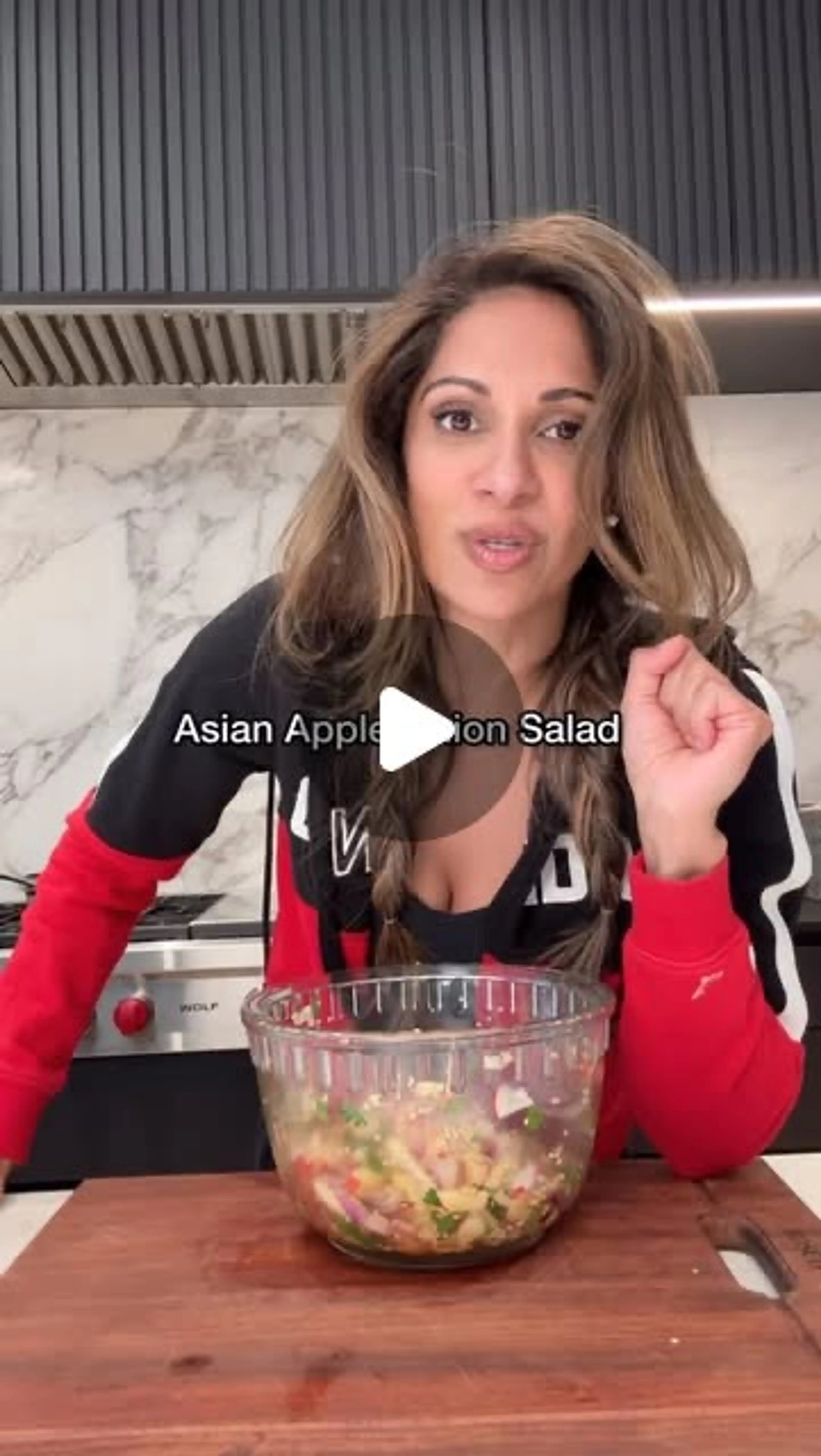 Apple and Onion Salad