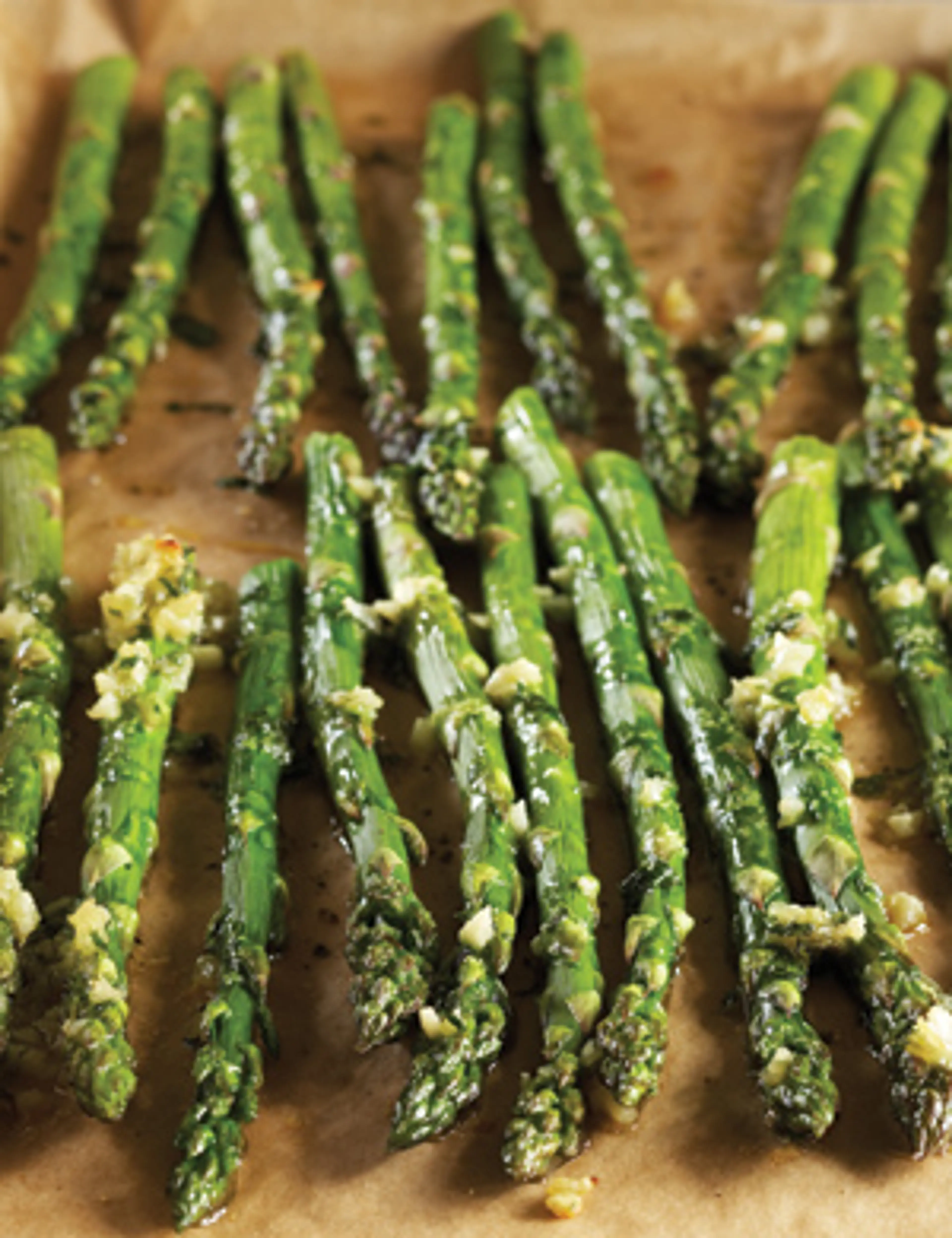 Roasted Garlic Asparagus
