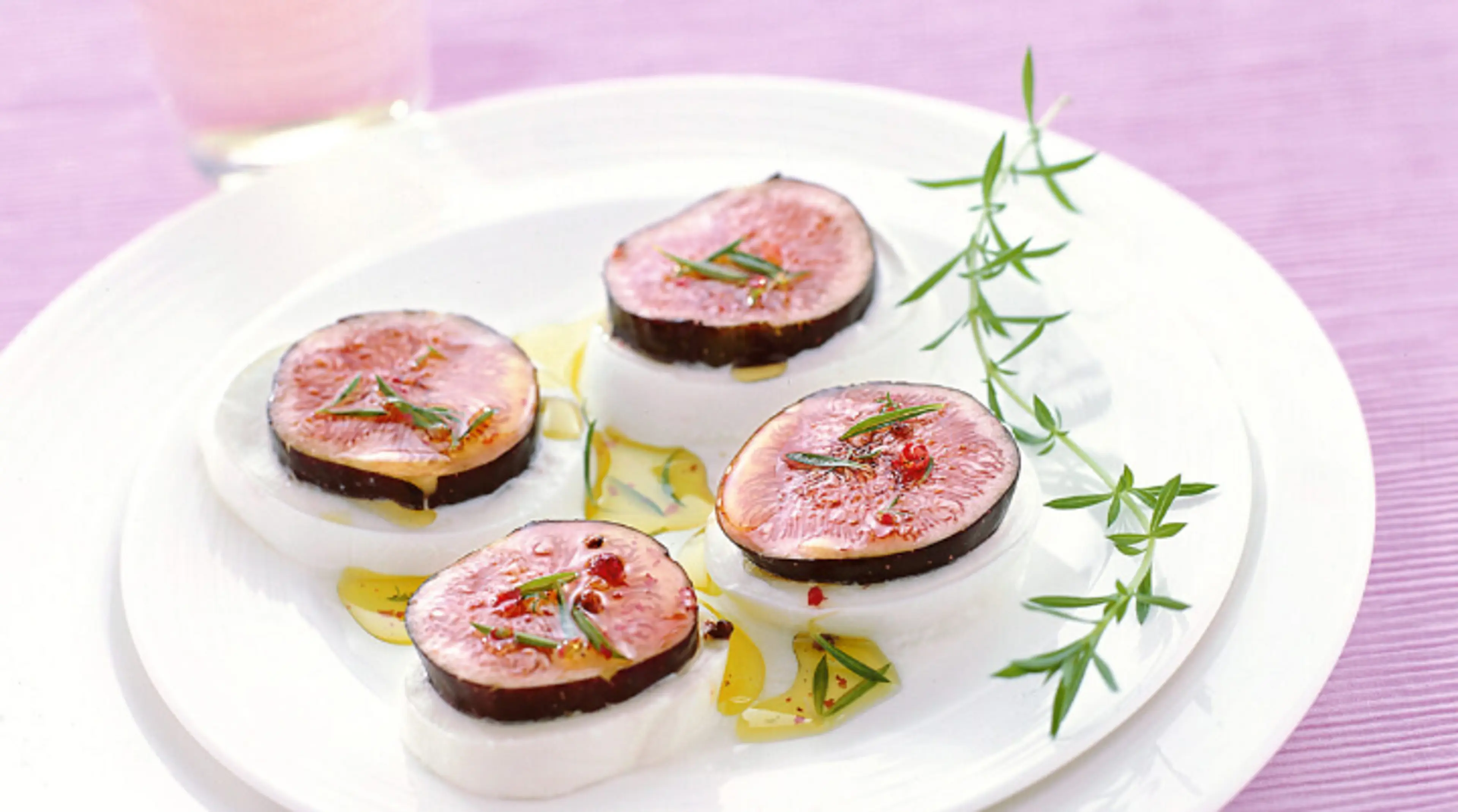 I fichi e mozzarella